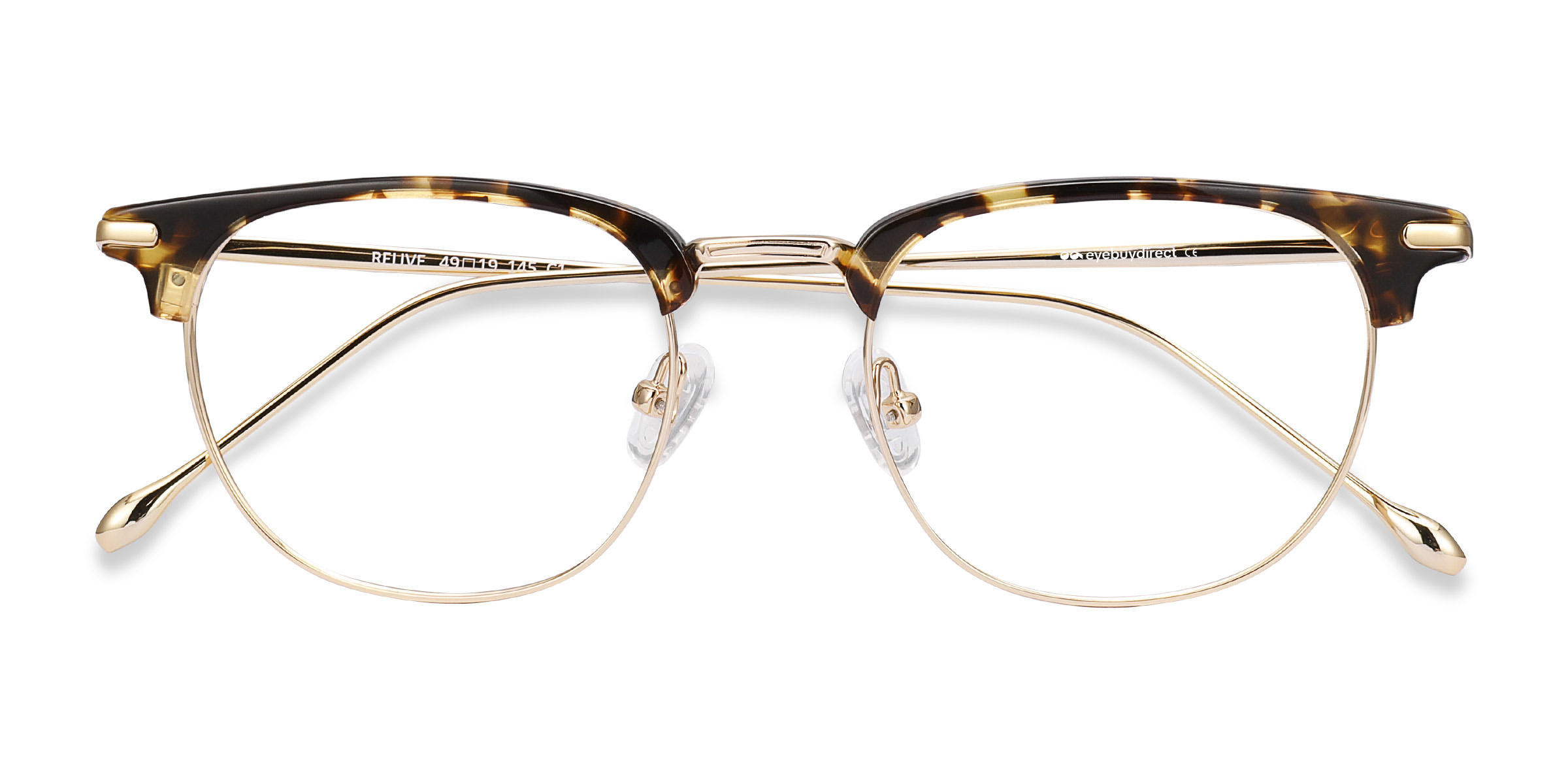 Tortoise Golden Relive -  Acetate-metal Lunettes de vue