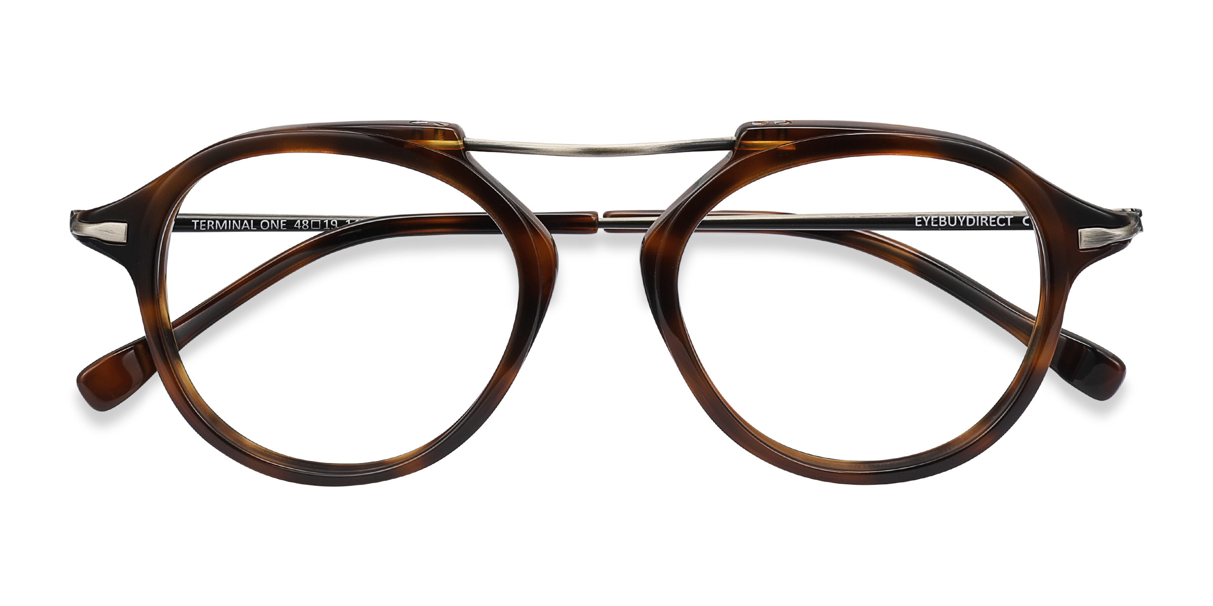 Tortoise Bronze Terminal One -  Acetate-metal Lunettes de vue