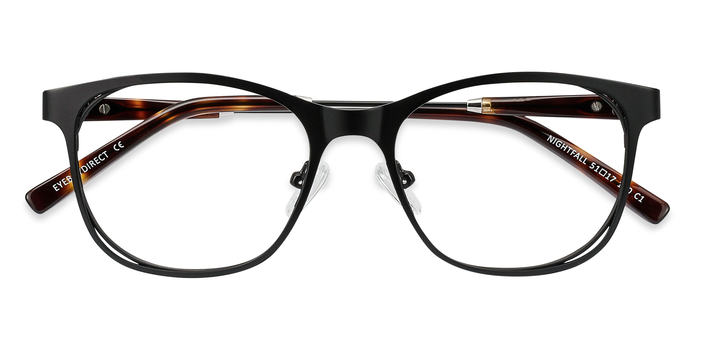 Noir Nightfall -  Acétate Lunettes de vue