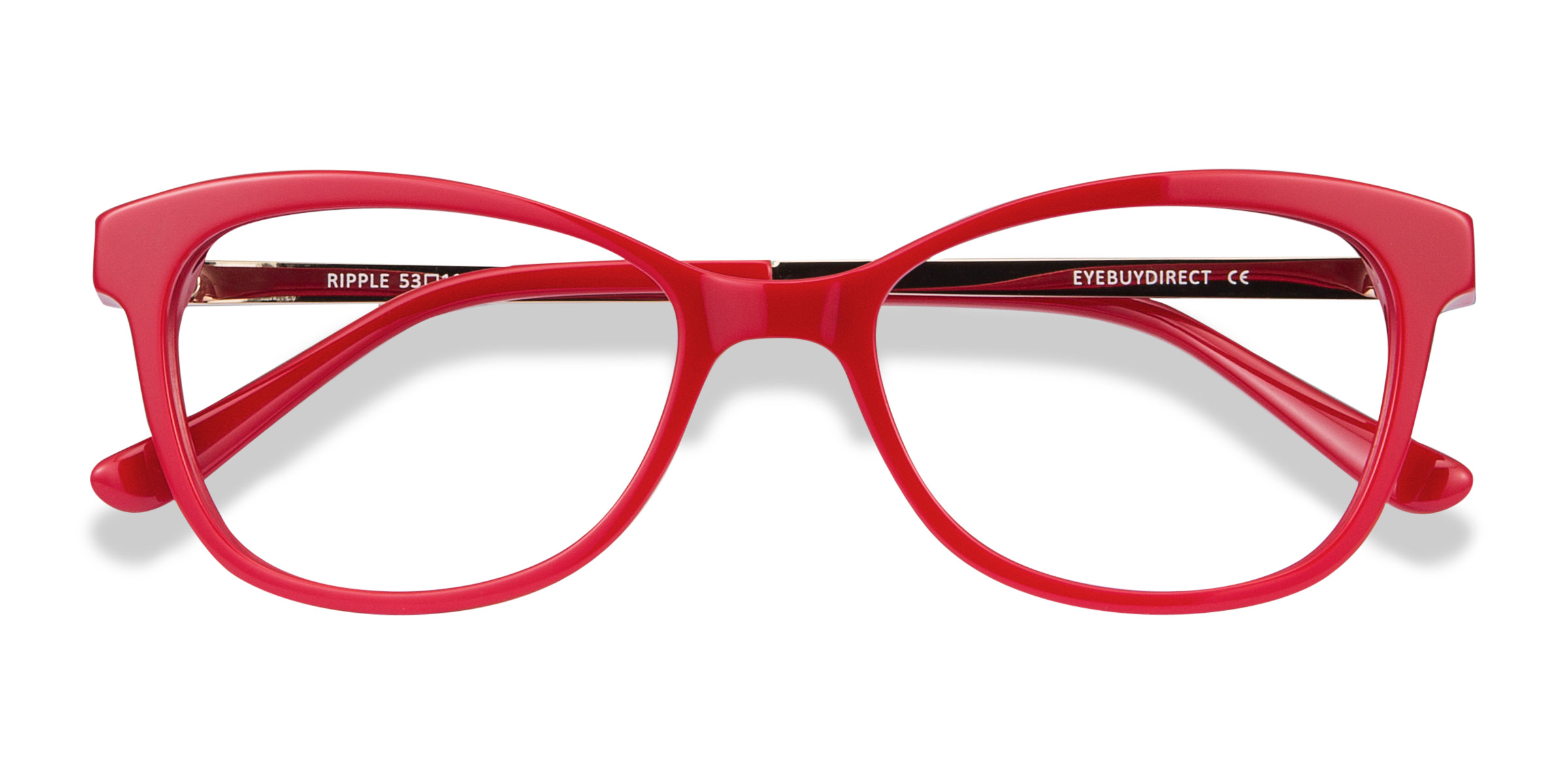 Rouge Ripple -  Acetate-metal Lunettes de vue