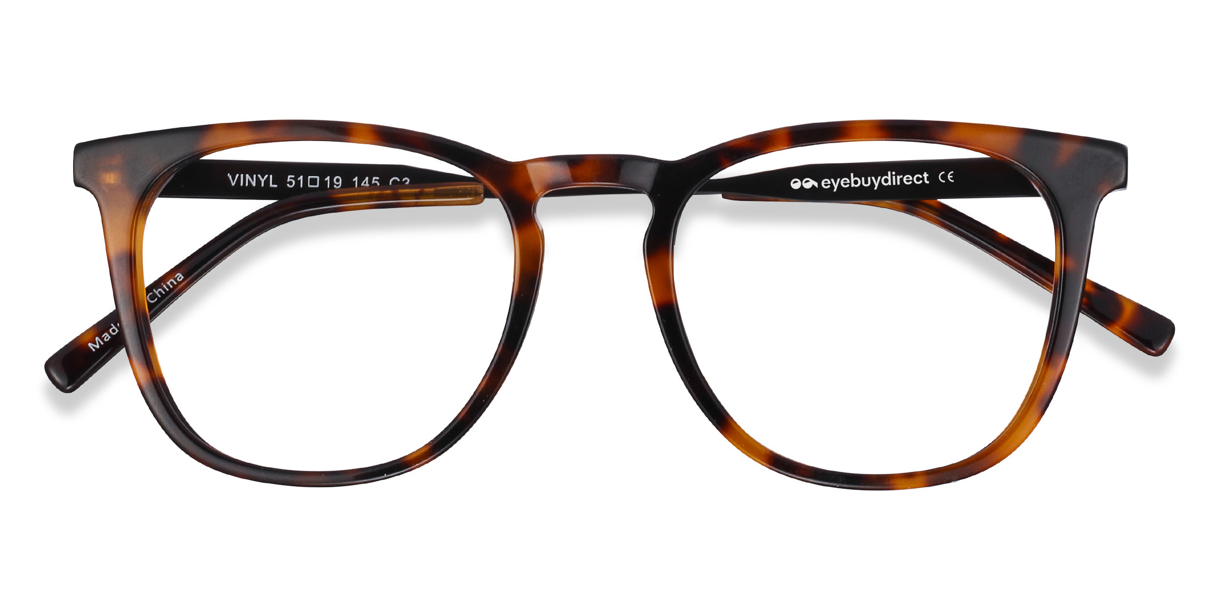 Tortoise Vinyl -  Acetate-metal Eyeglasses