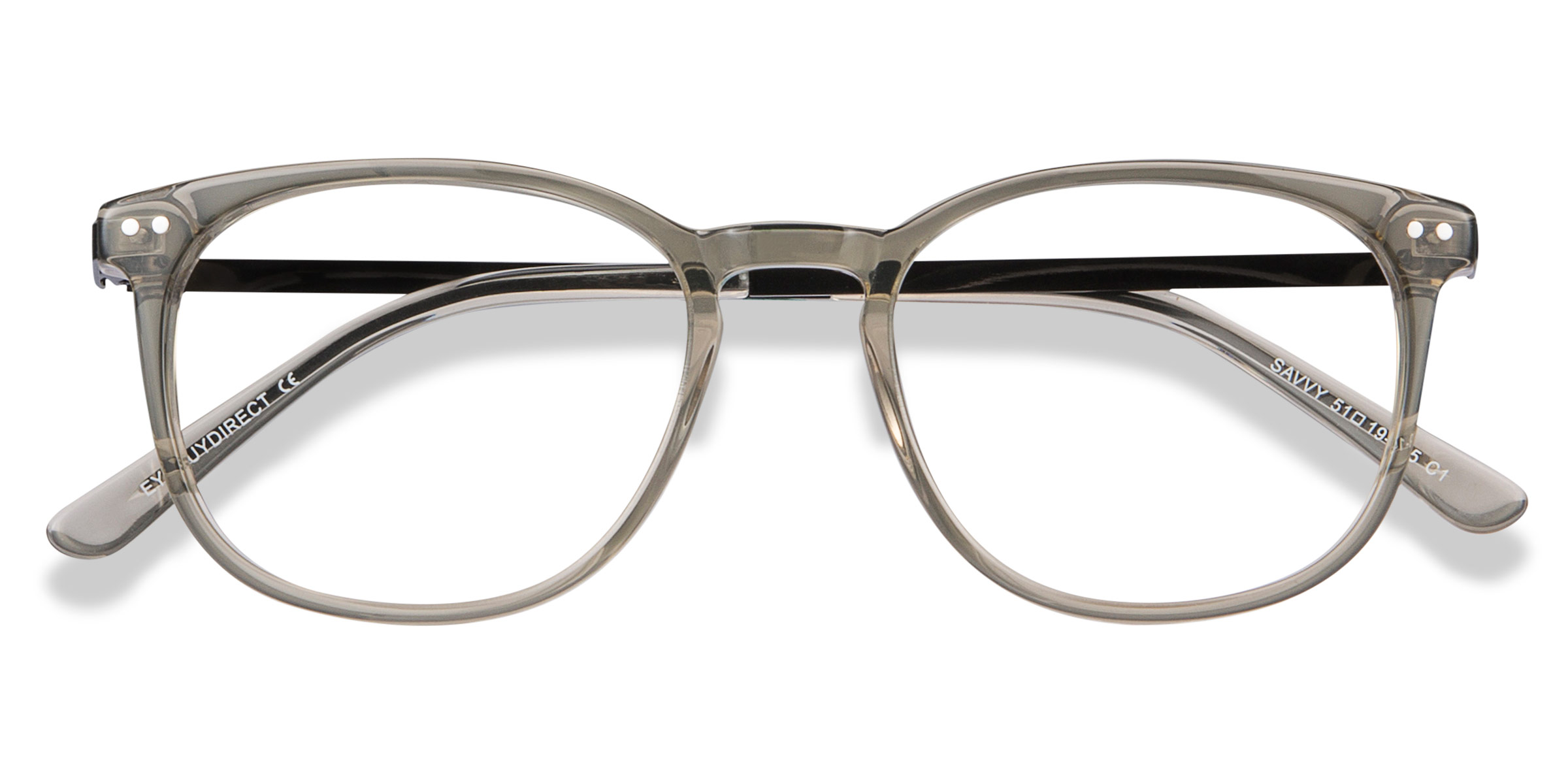 Clear Gray Savvy -  Acetate-metal Lunettes de vue