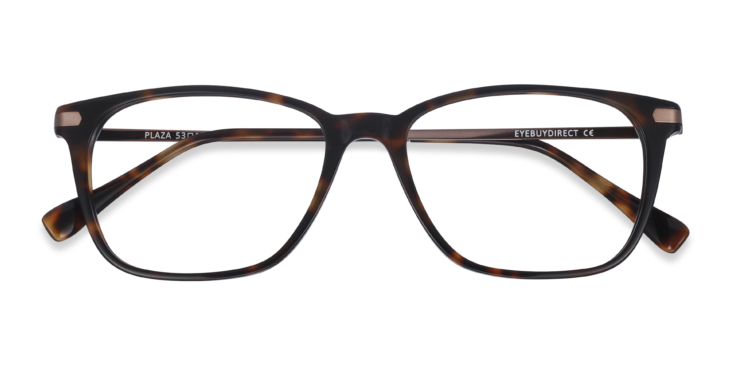 Tortoise Plaza -  Acetate-metal Eyeglasses