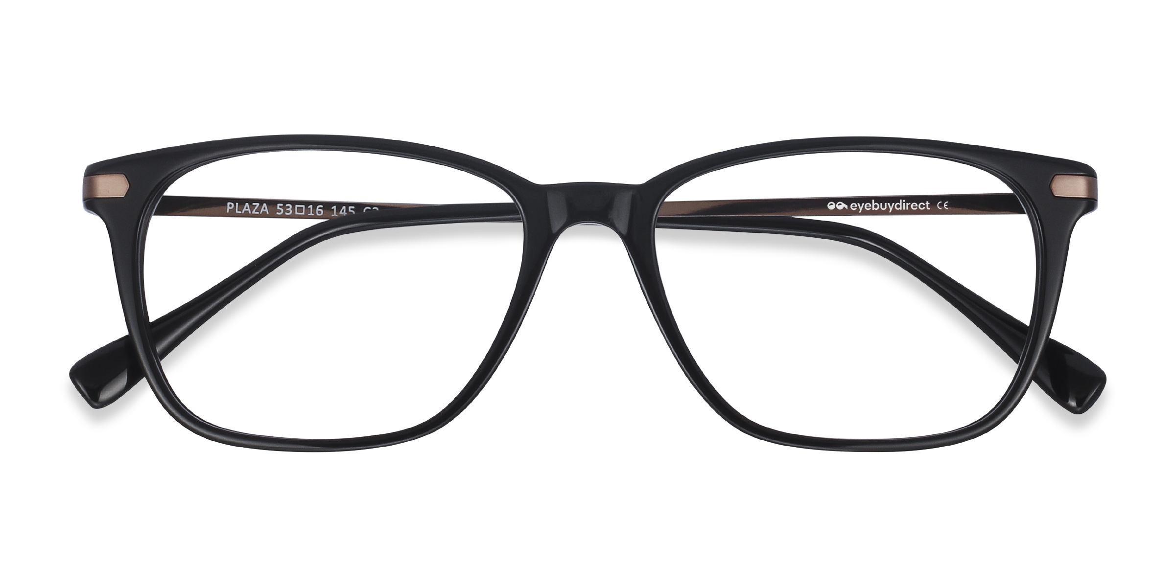Noir Plaza -  Acetate-metal Lunettes de vue