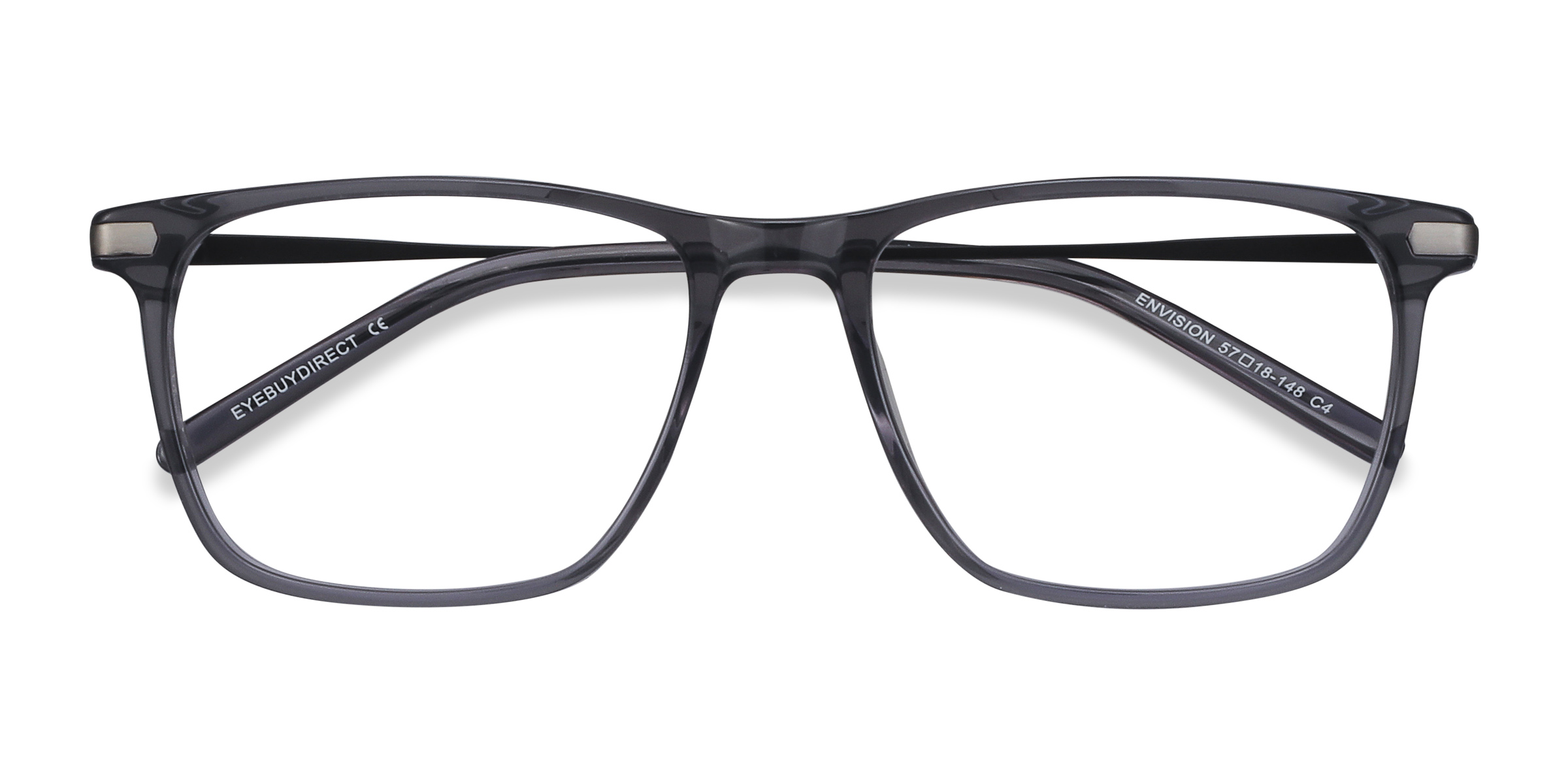 Gris Envision -  Acetate-metal Lunettes de vue