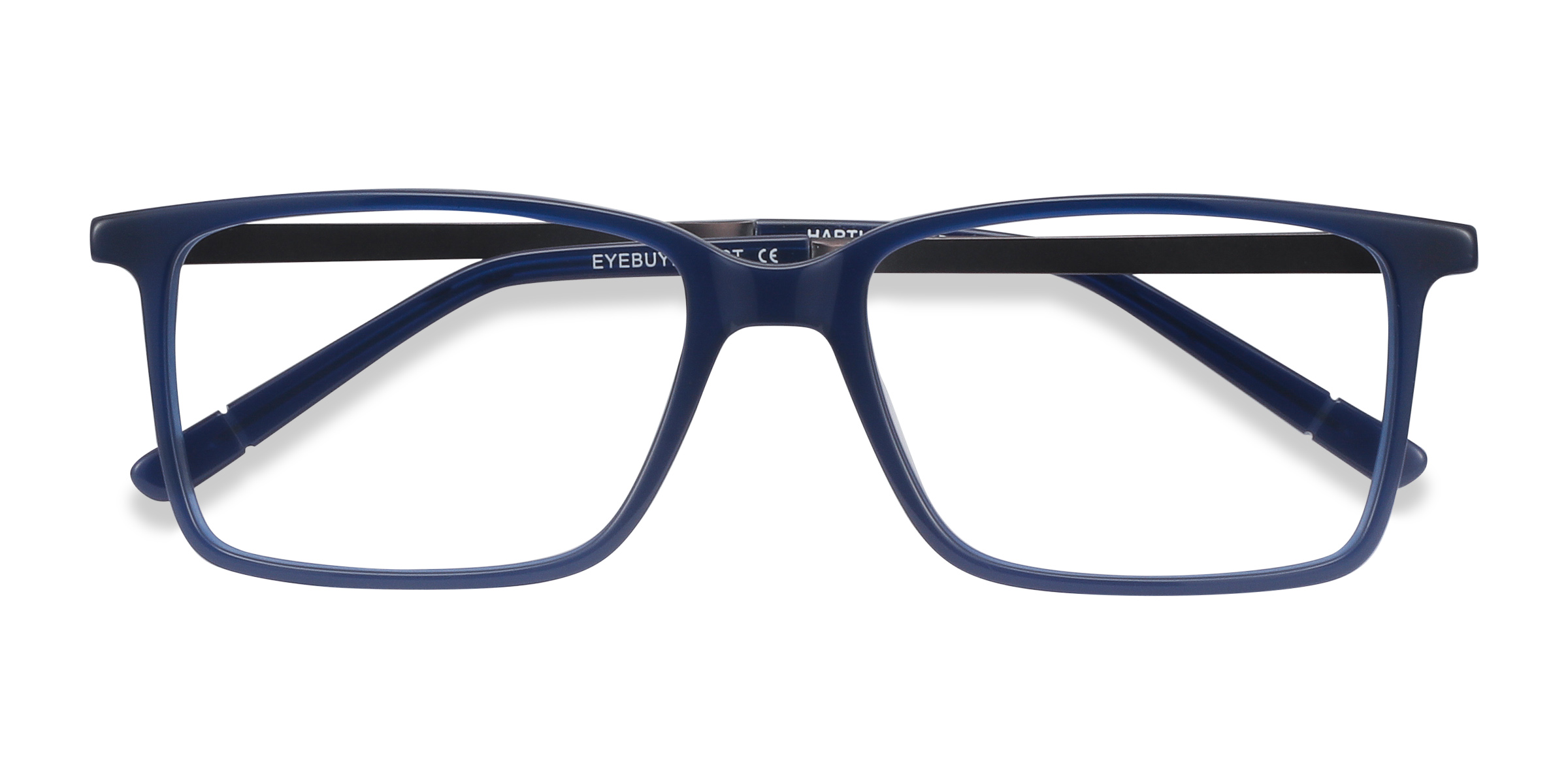 Bleu Haptic -  Acetate-metal Lunettes de vue