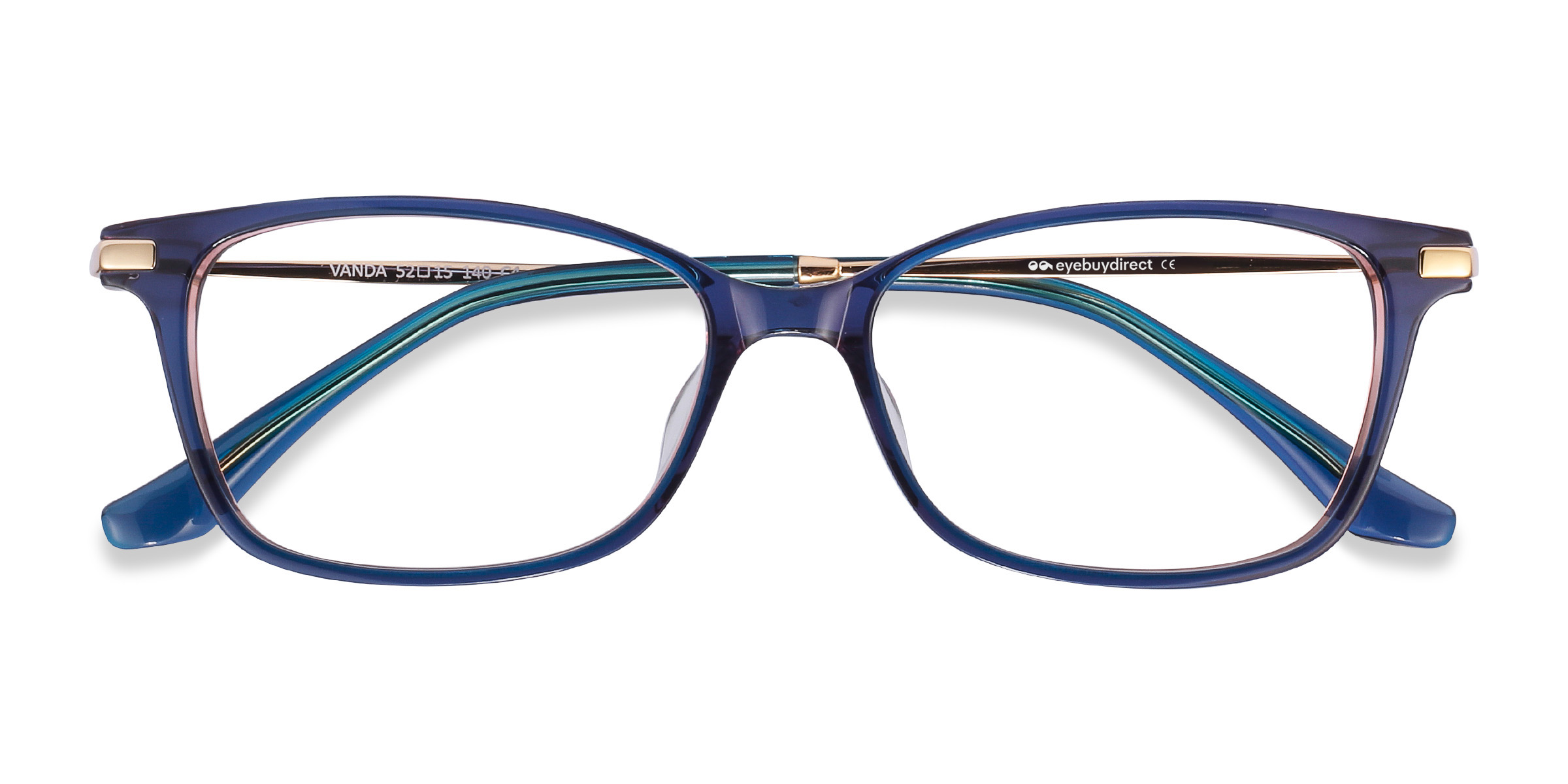 Bleu Vanda -  Acetate-metal Lunettes de vue