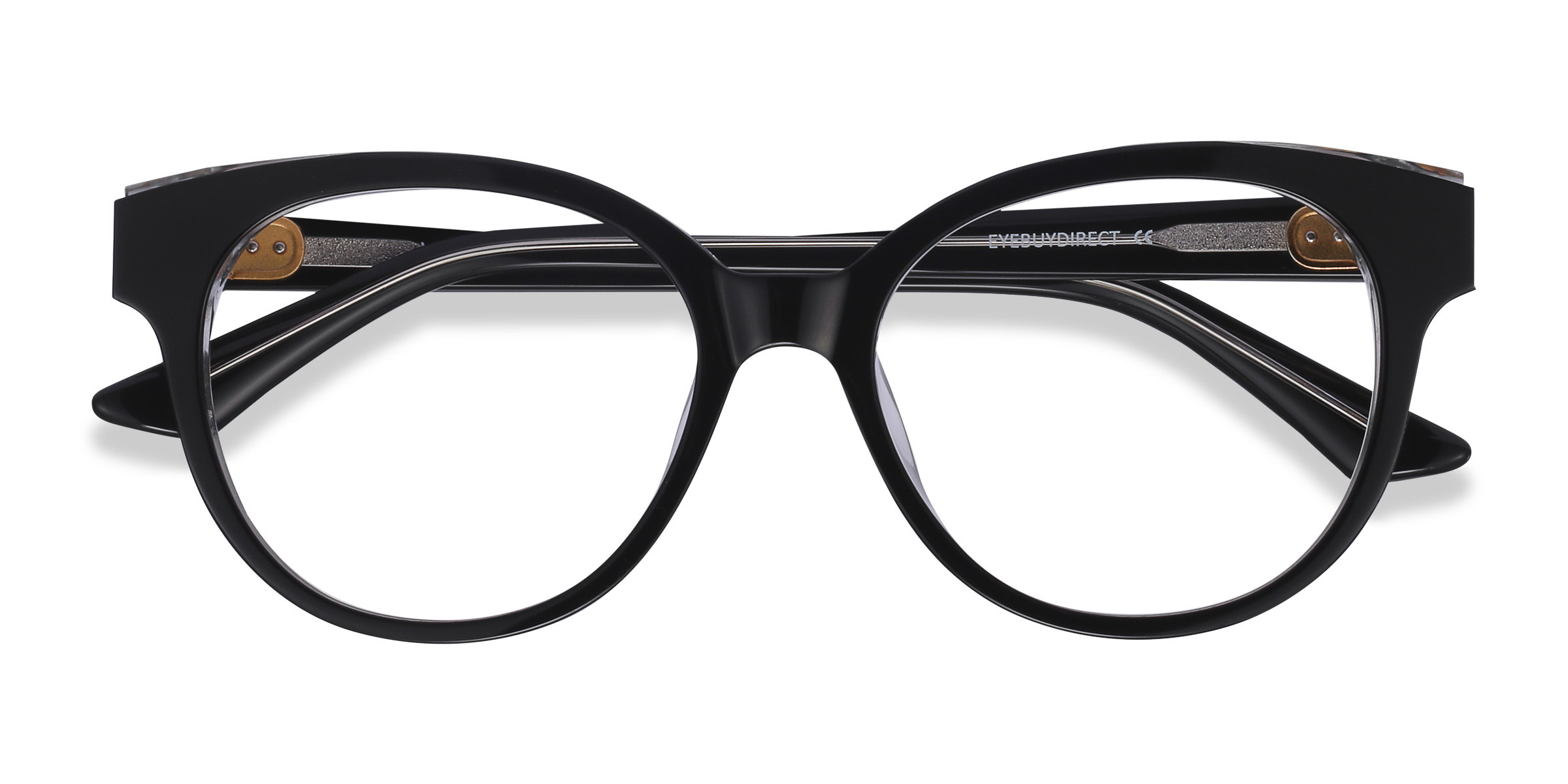 Noir Vee -  Acétate Lunettes de vue