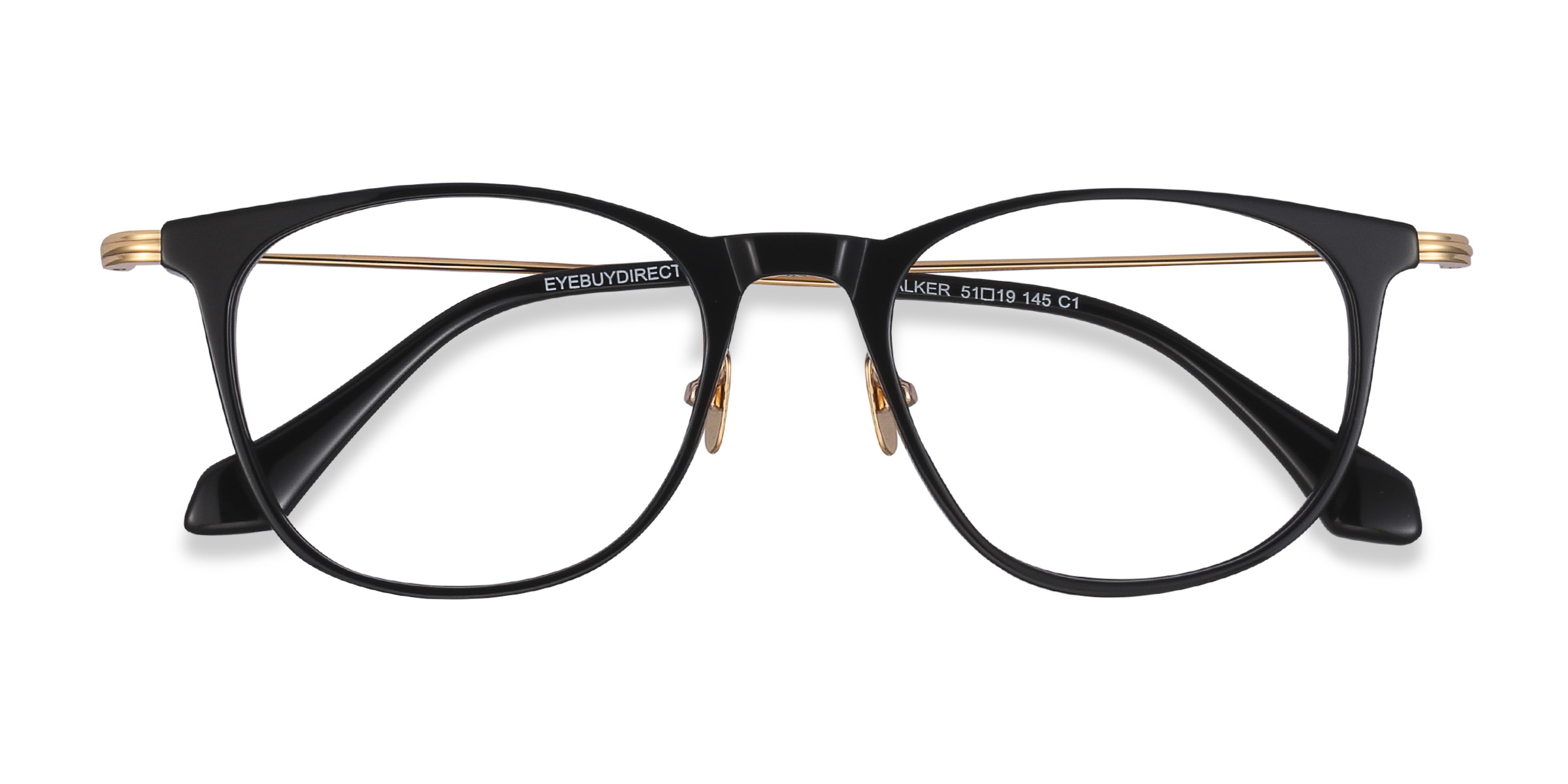Black Walker -  Acetate Eyeglasses