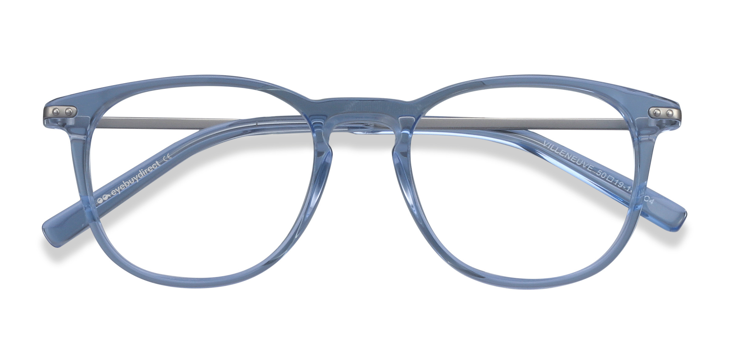 Bleu Villeneuve -  Acetate-metal Lunettes de vue