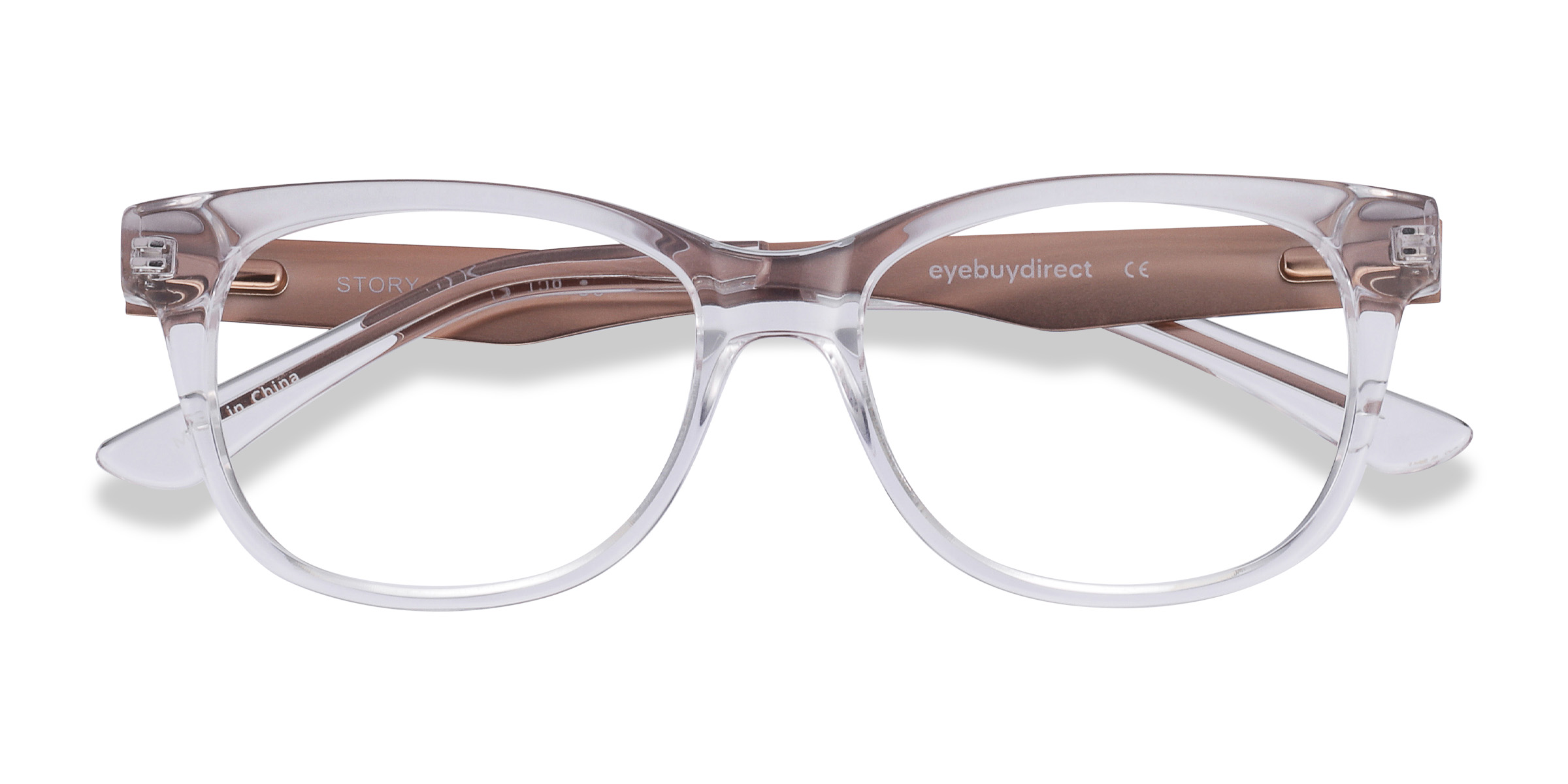 Transparent Story -  Acetate-metal Lunettes de vue