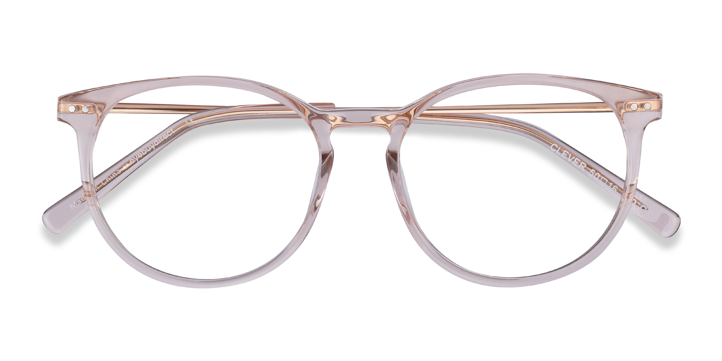 Pink Clever -  Acetate-metal Eyeglasses
