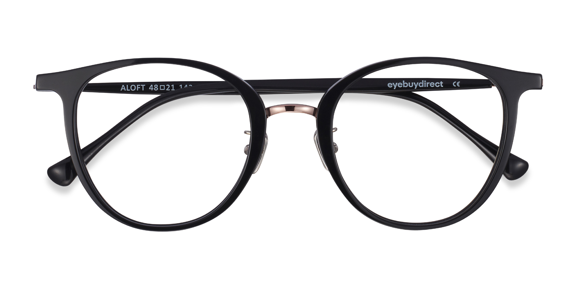 Black Aloft -  Acetate Eyeglasses