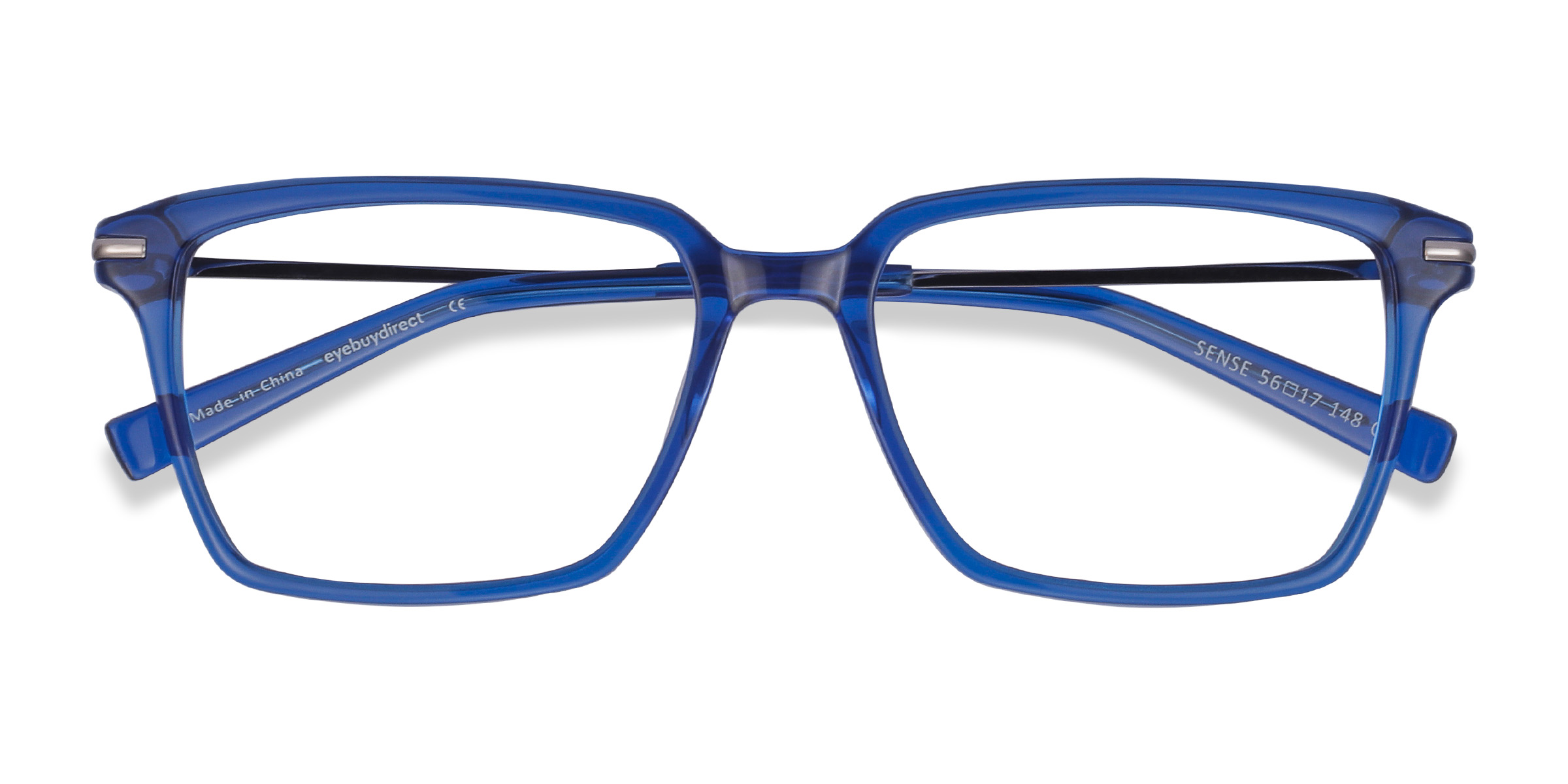 Bleu Sense -  Acetate-metal Lunettes de vue