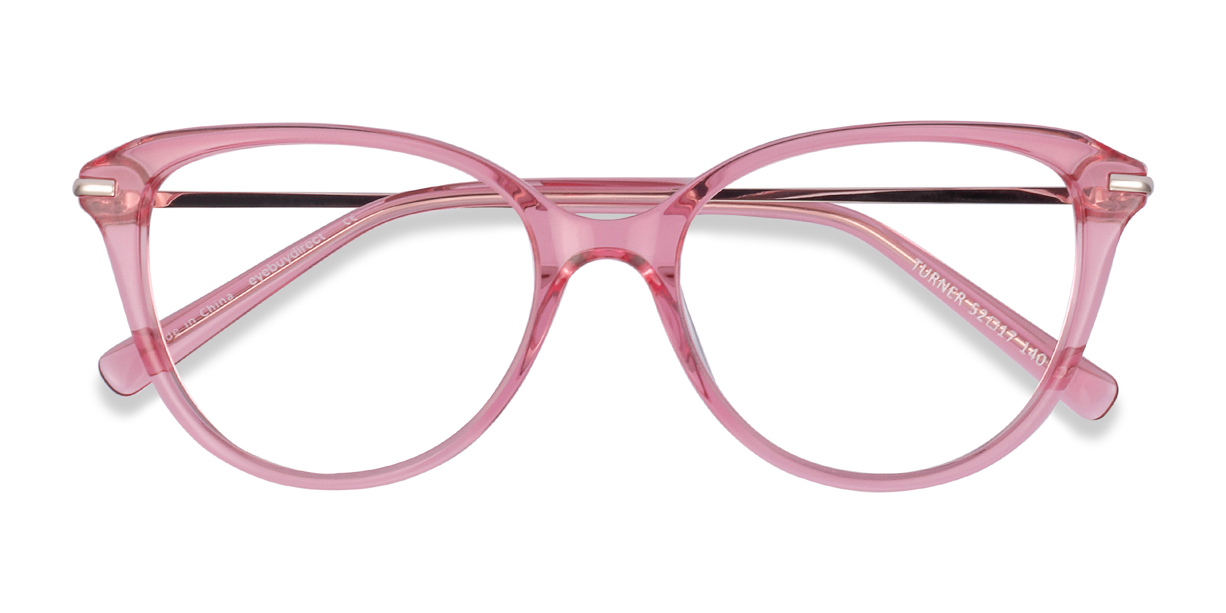 Clear Pink Turner -  Acetate-metal Lunettes de vue