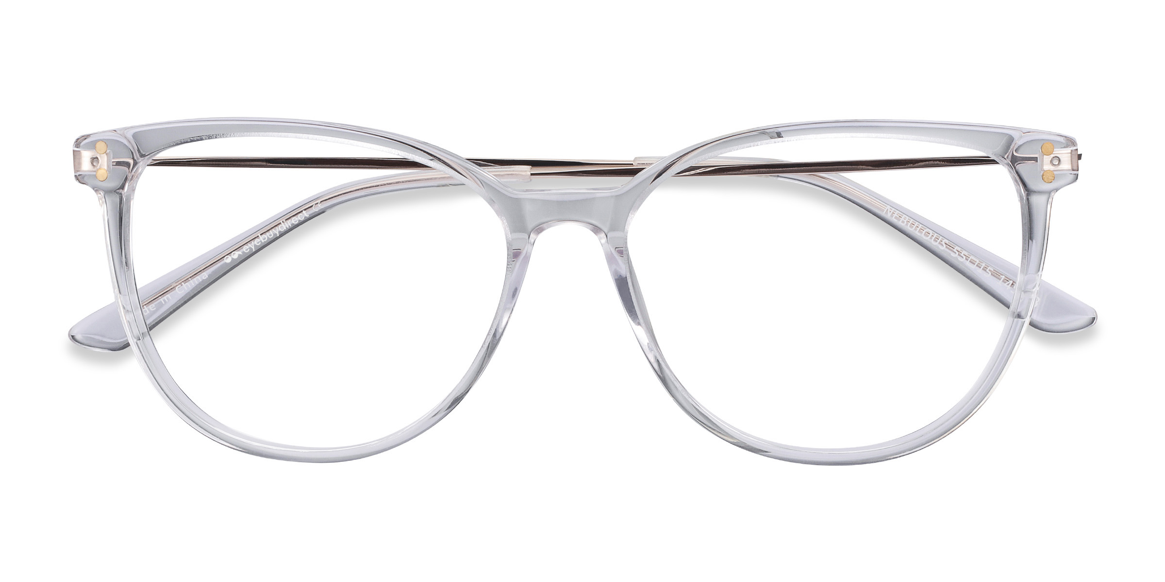 Clear Nebulous -  Acetate-metal Eyeglasses
