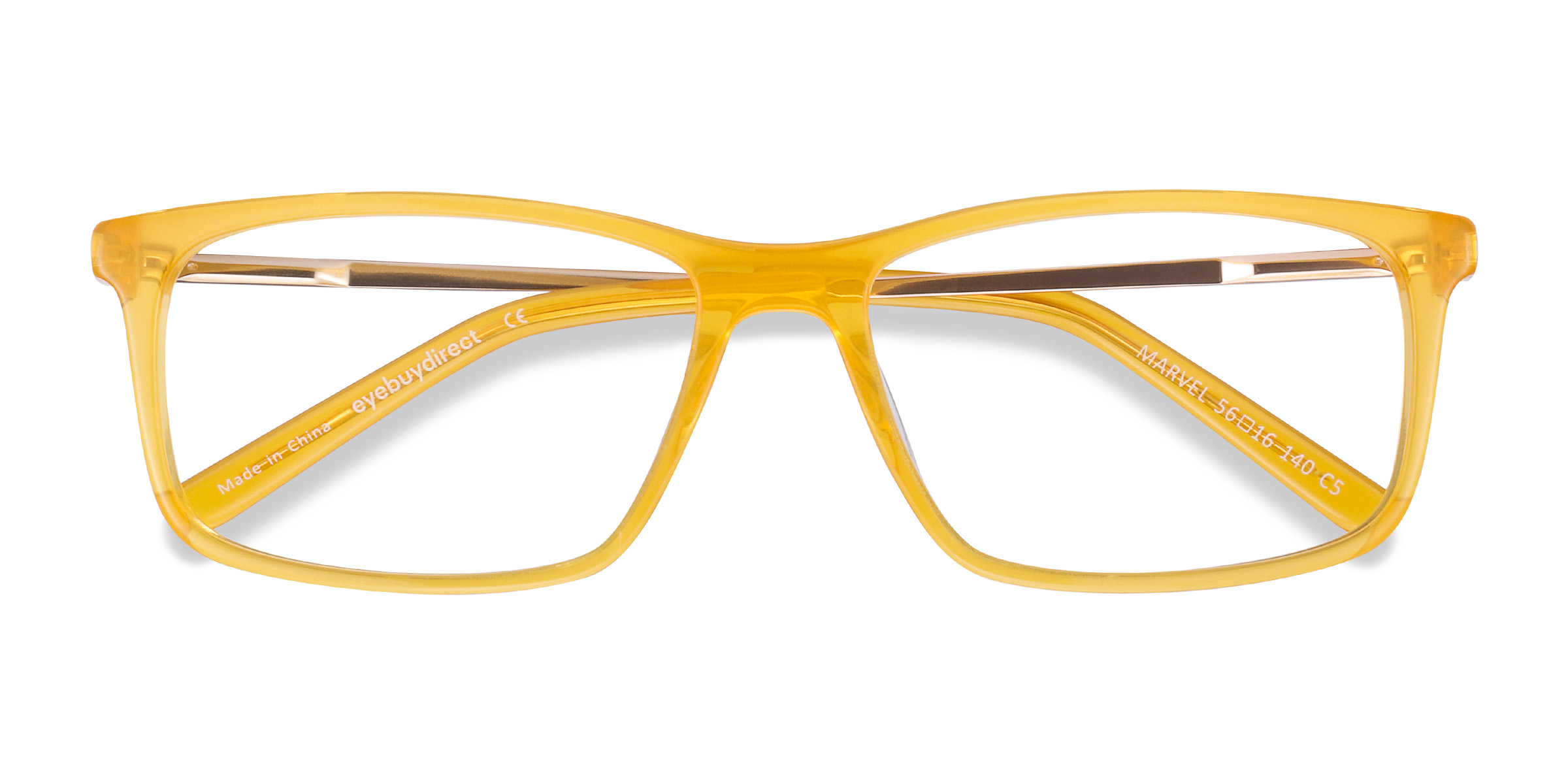 Jaune Marvel -  Acetate-metal Lunettes de vue