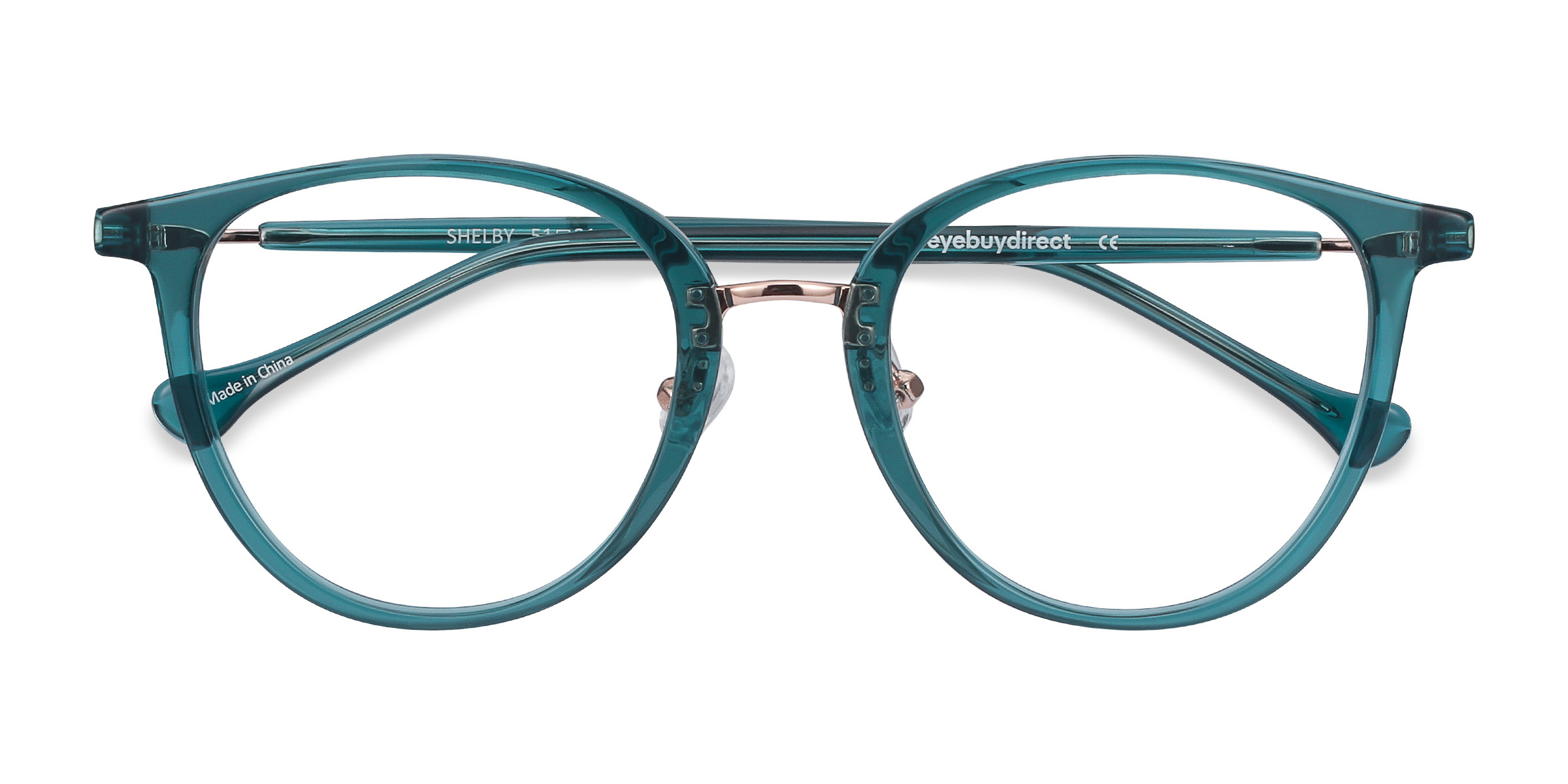 Teal Shelby -  Acetate-metal Lunettes de vue