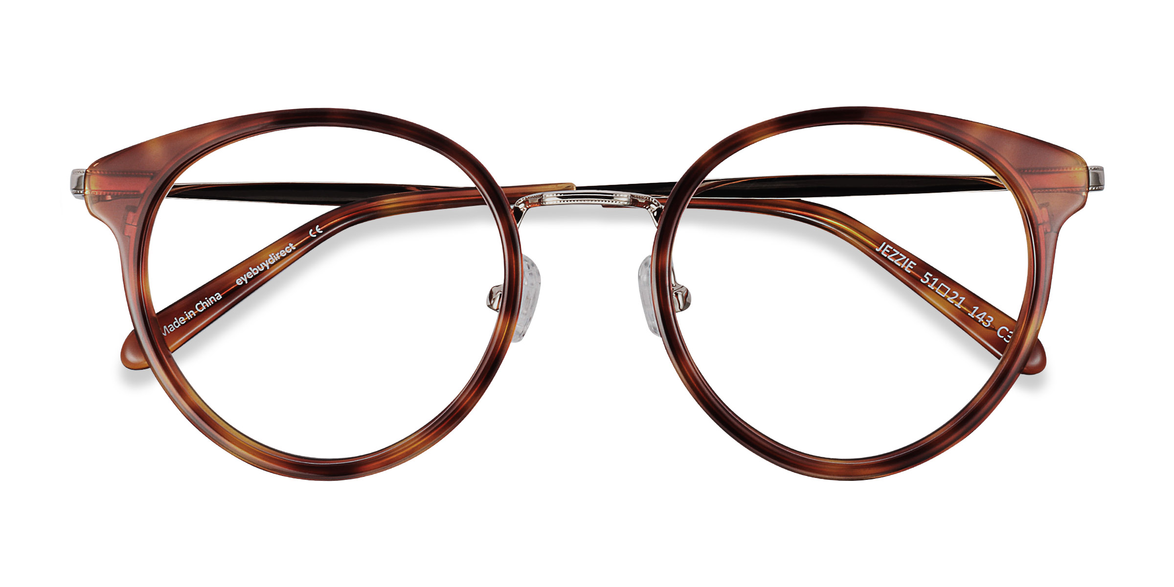 Tortoise & Gold Jezzie -  Acetate-metal Lunettes de vue