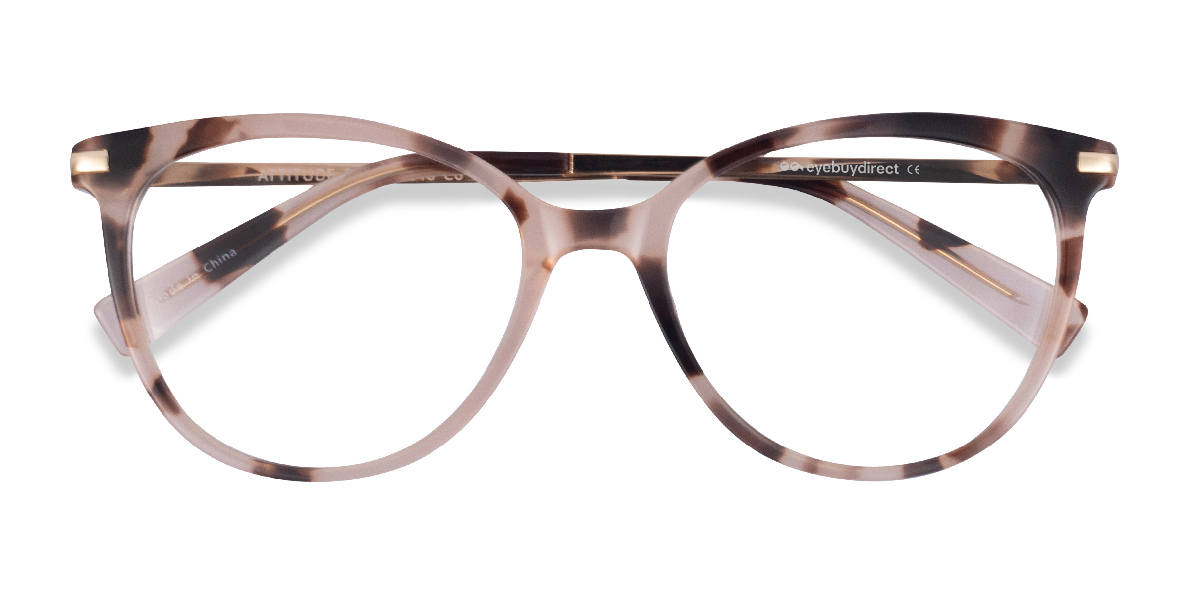Pink Ivory Tortoise Attitude -  Acétate Lunettes de vue