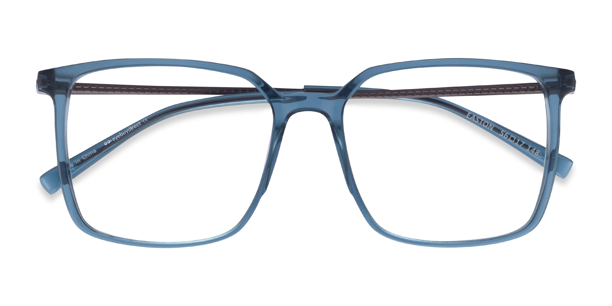 Clear Blue Easton -  Acetate-metal Lunettes de vue
