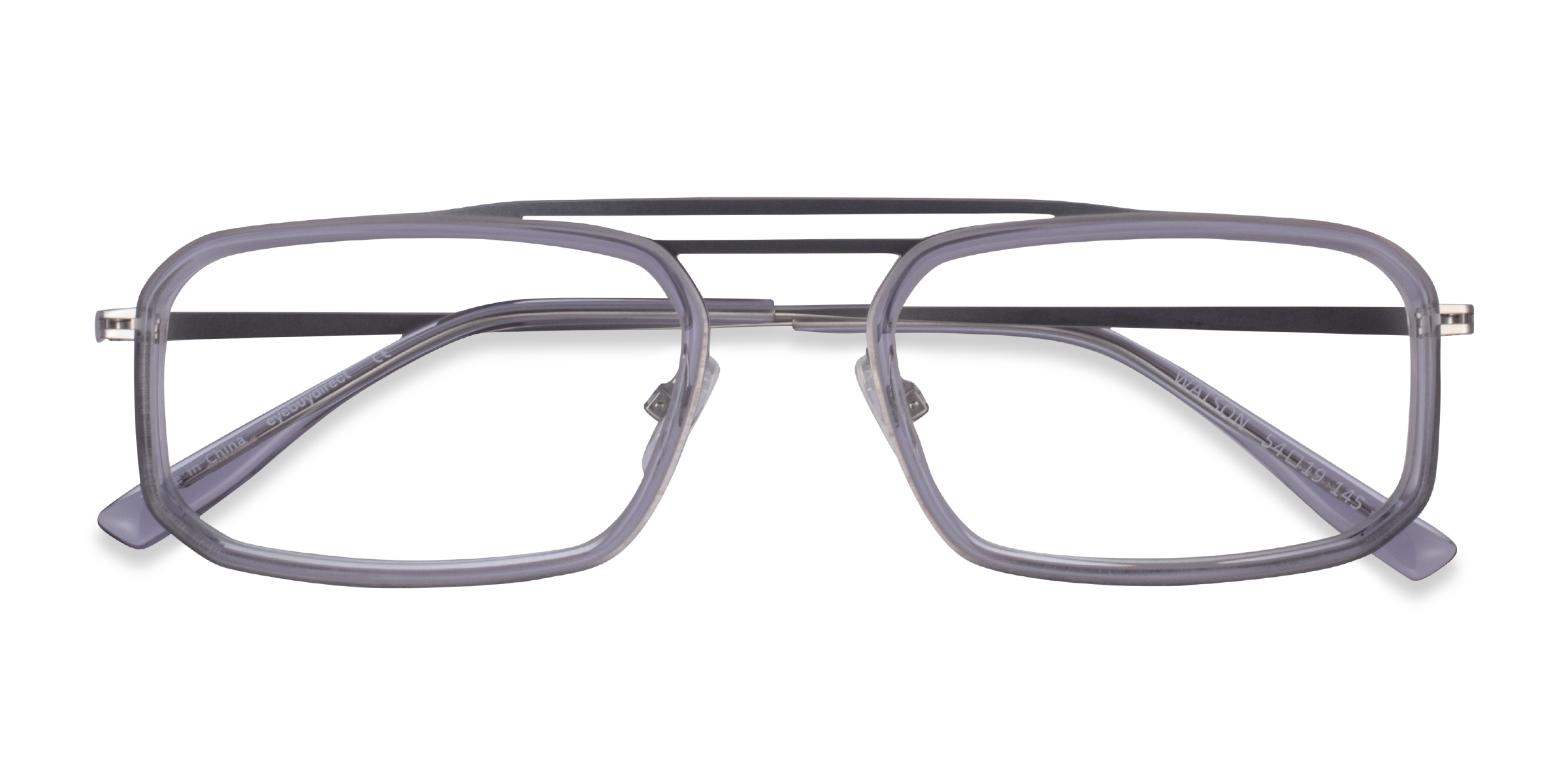 Clear Gray  Silver Watson -  Acétate Lunettes de vue