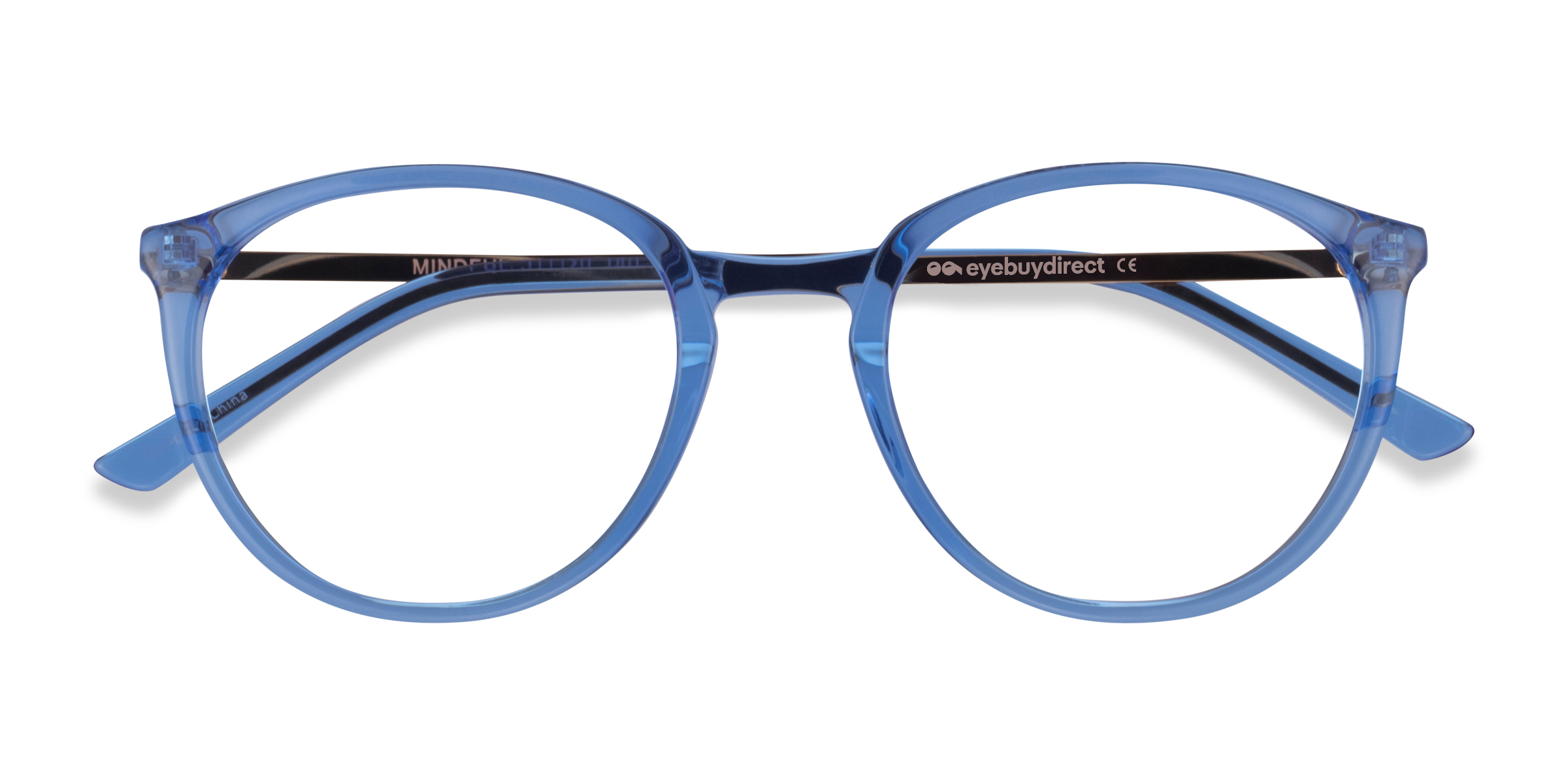 Bleu Mindful -  Acétate Lunettes de vue