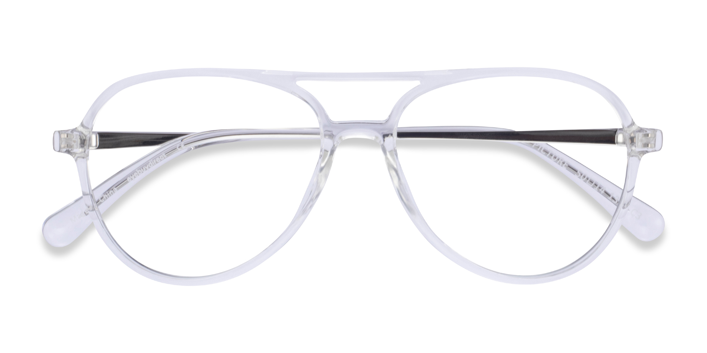 Clear & Silver Picture -  Plastic-metal Lunettes de vue