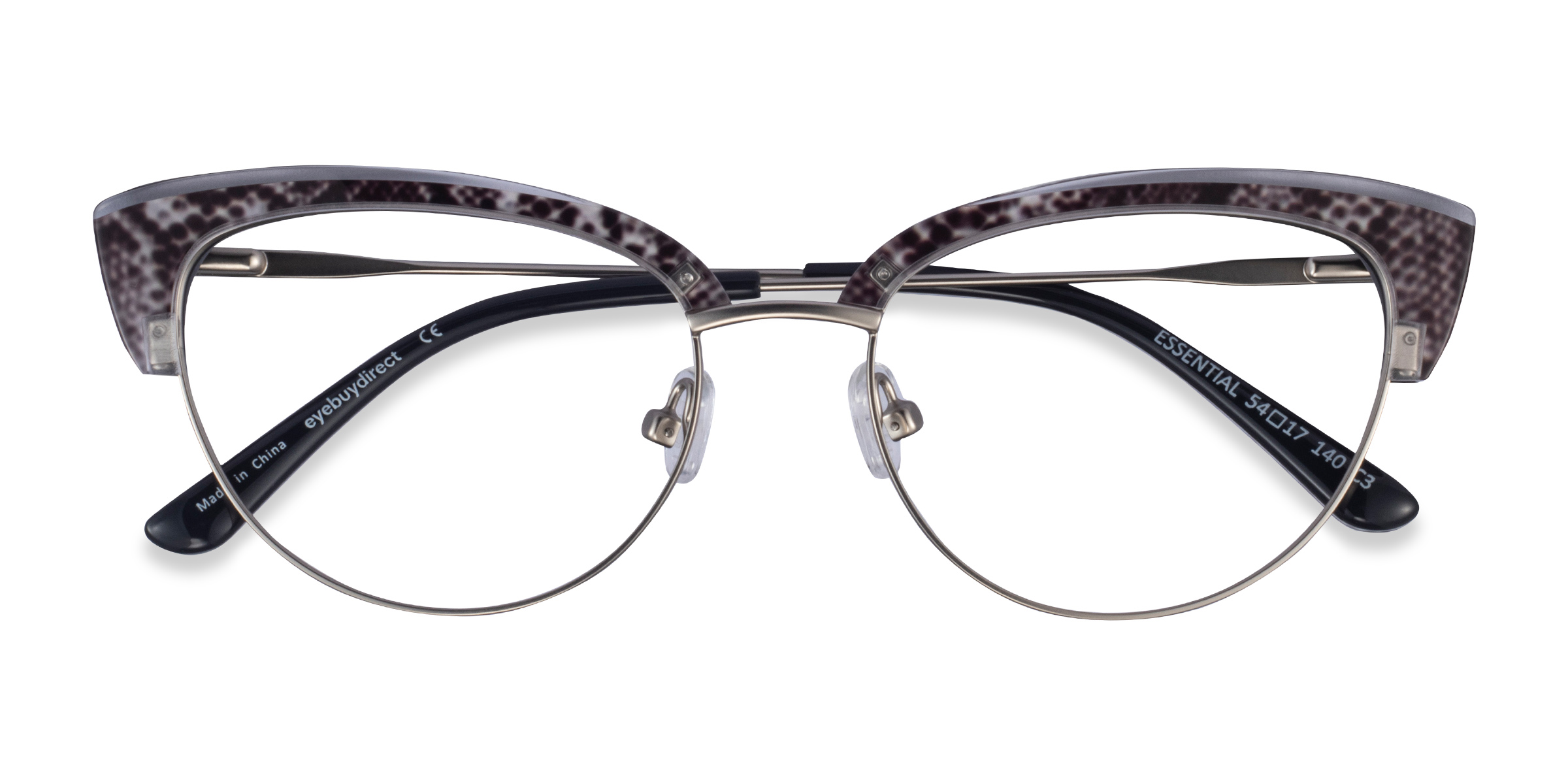Snake & Silver Essential -  Acetate-metal Lunettes de vue