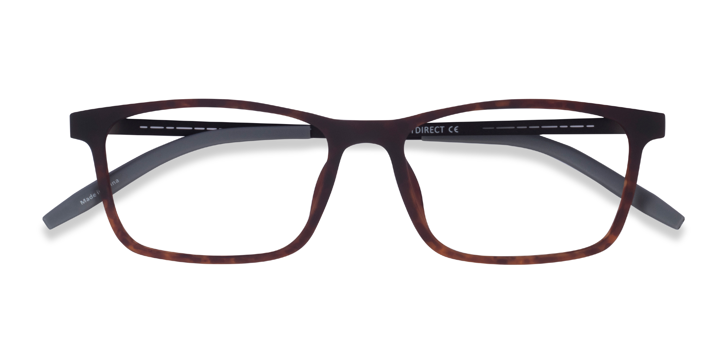 Matte Tortoise Black Rebus -  Métal Lunettes de vue