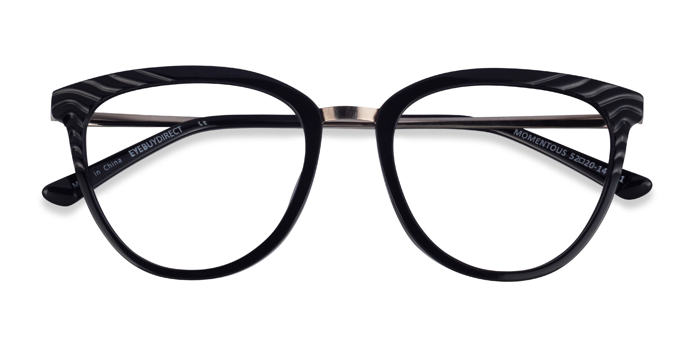 Black Momentous -  Acetate Eyeglasses