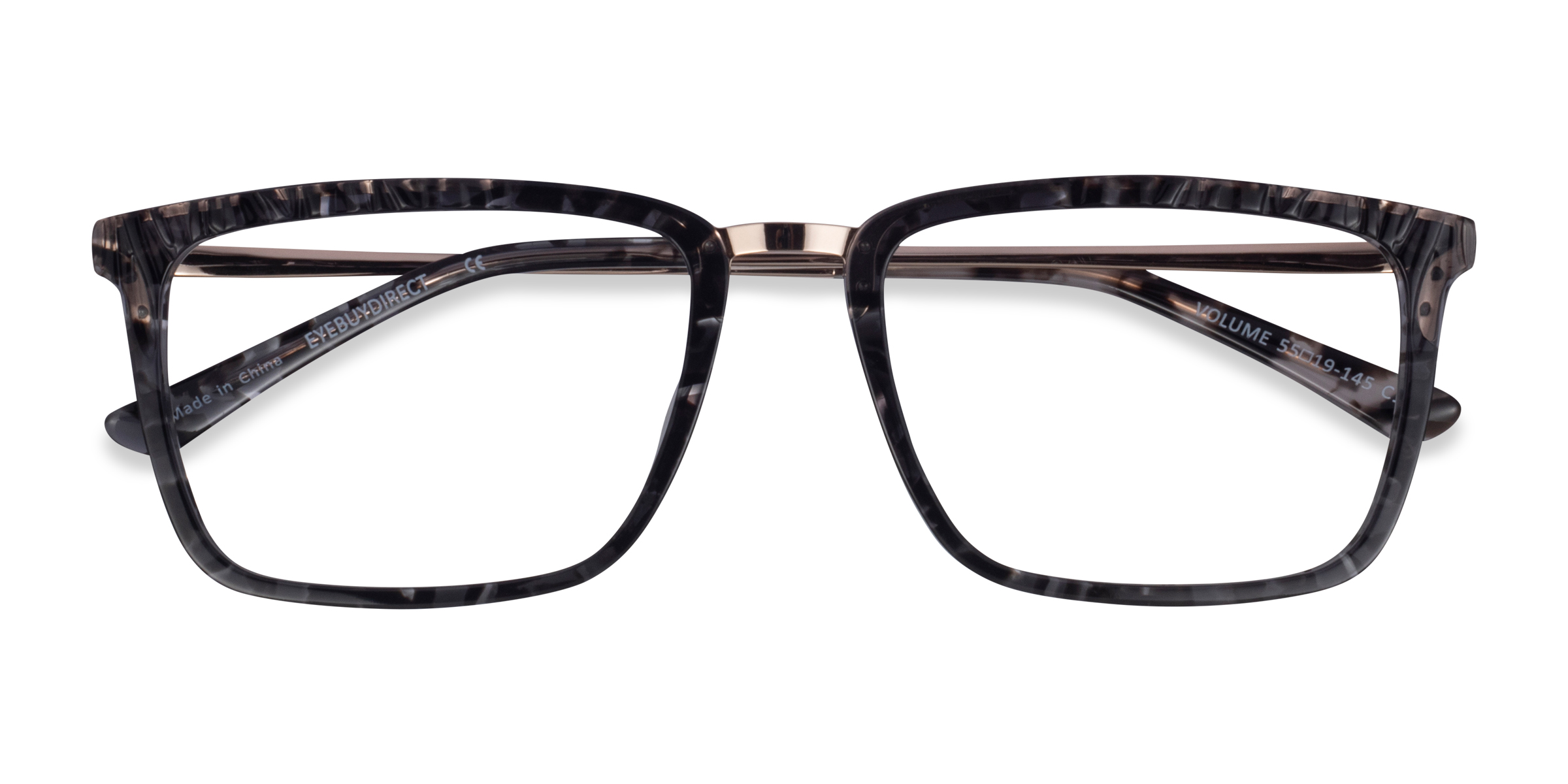 Écaille Noire Volume -  Acétate Lunettes de vue