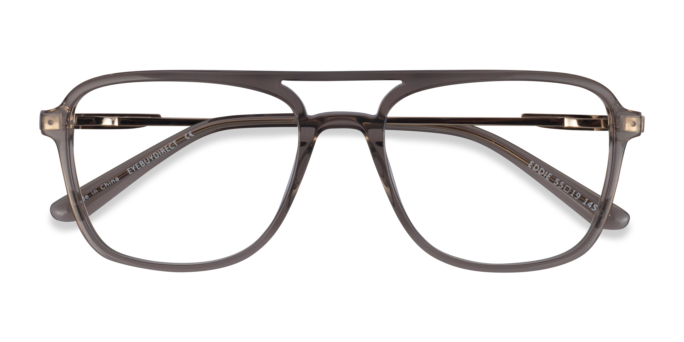 Clear Gray Eddie - Acétate Lunettes de vue