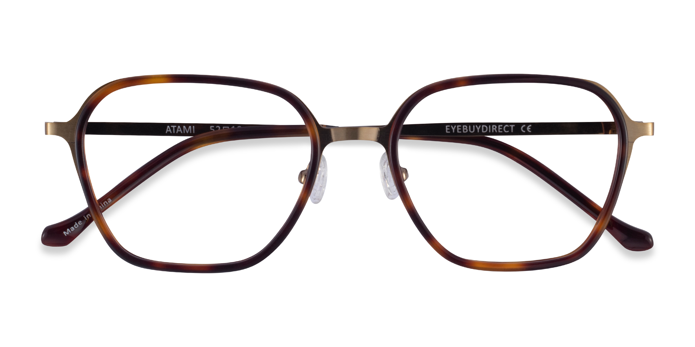 Tortoise Matte Gold Atami -  Acétate Lunettes de vue
