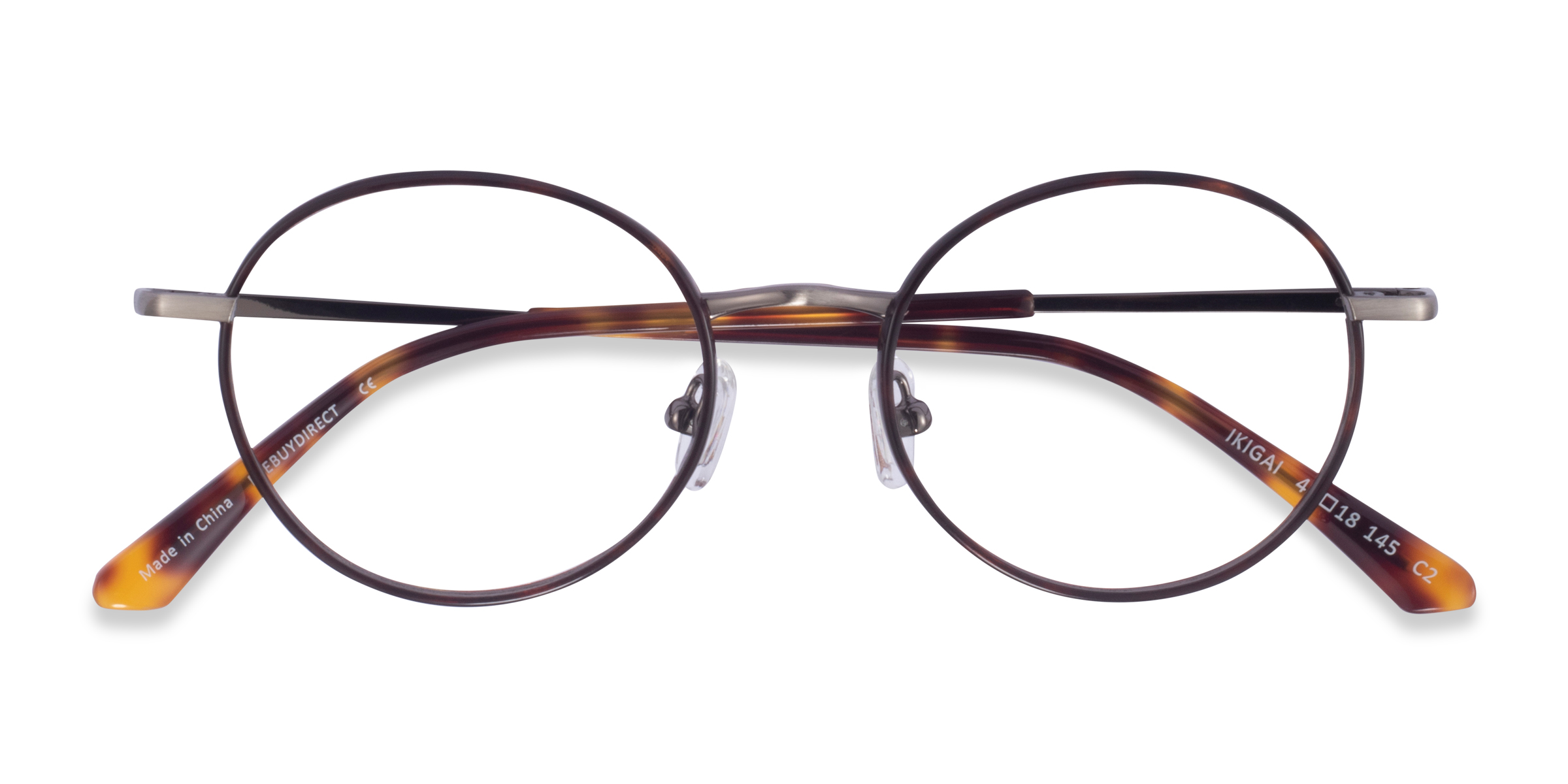 Tortoise Gunmetal Ikigai -  Acétate Lunettes de vue