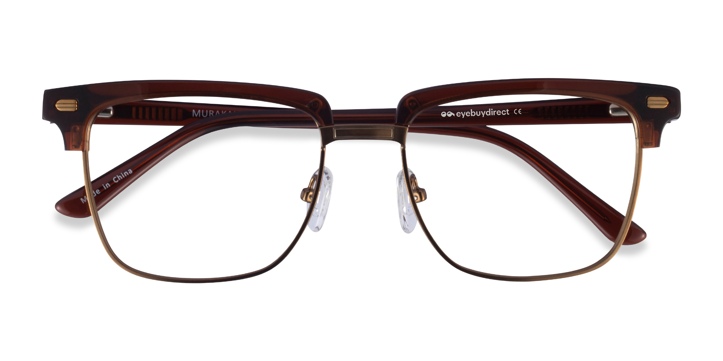 Clear Brown Bronze Murakami -  Acétate Lunettes de vue