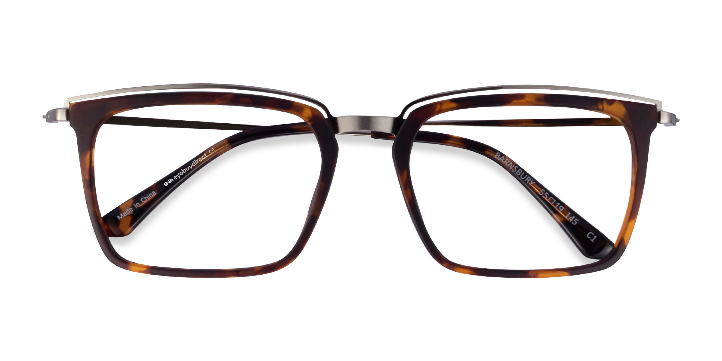 Tortoise Gunmetal Barnsbury -  Métal Lunettes de vue