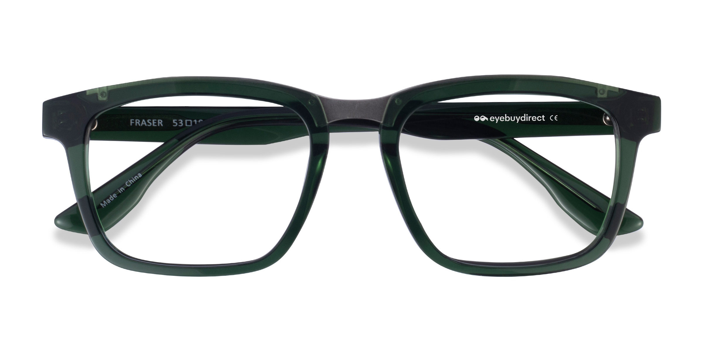 Clear Green Silver Fraser -  Acétate Lunettes de vue