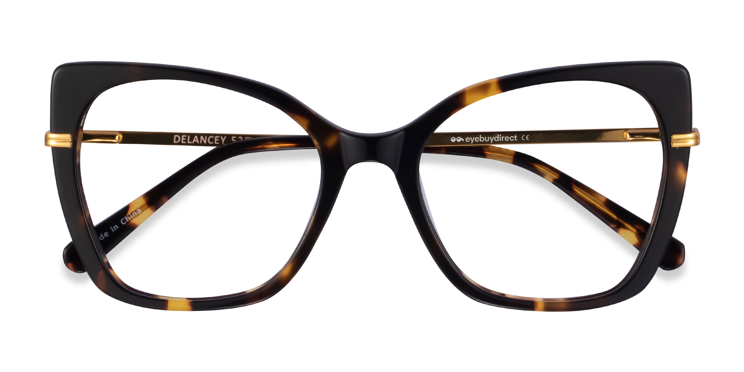 Tortoise Gold Delancey -  Acetate Eyeglasses
