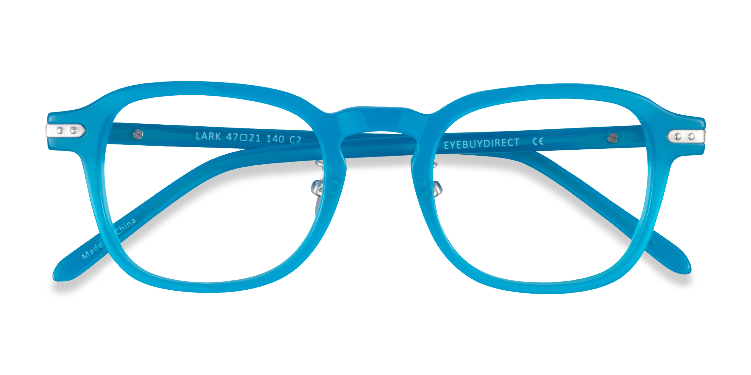 Aqua Silver Lark -  Acétate Lunettes de vue