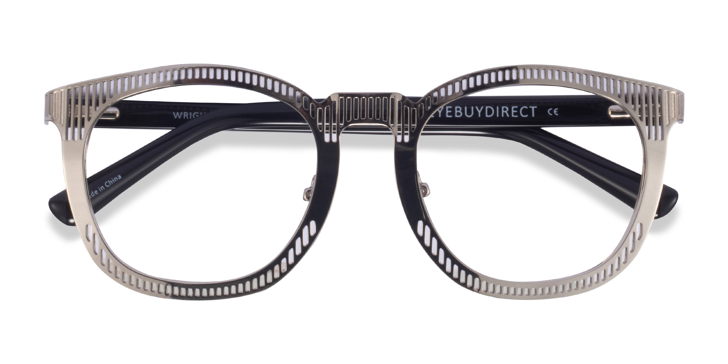 Argenté Wright -  Acétate Lunettes de vue