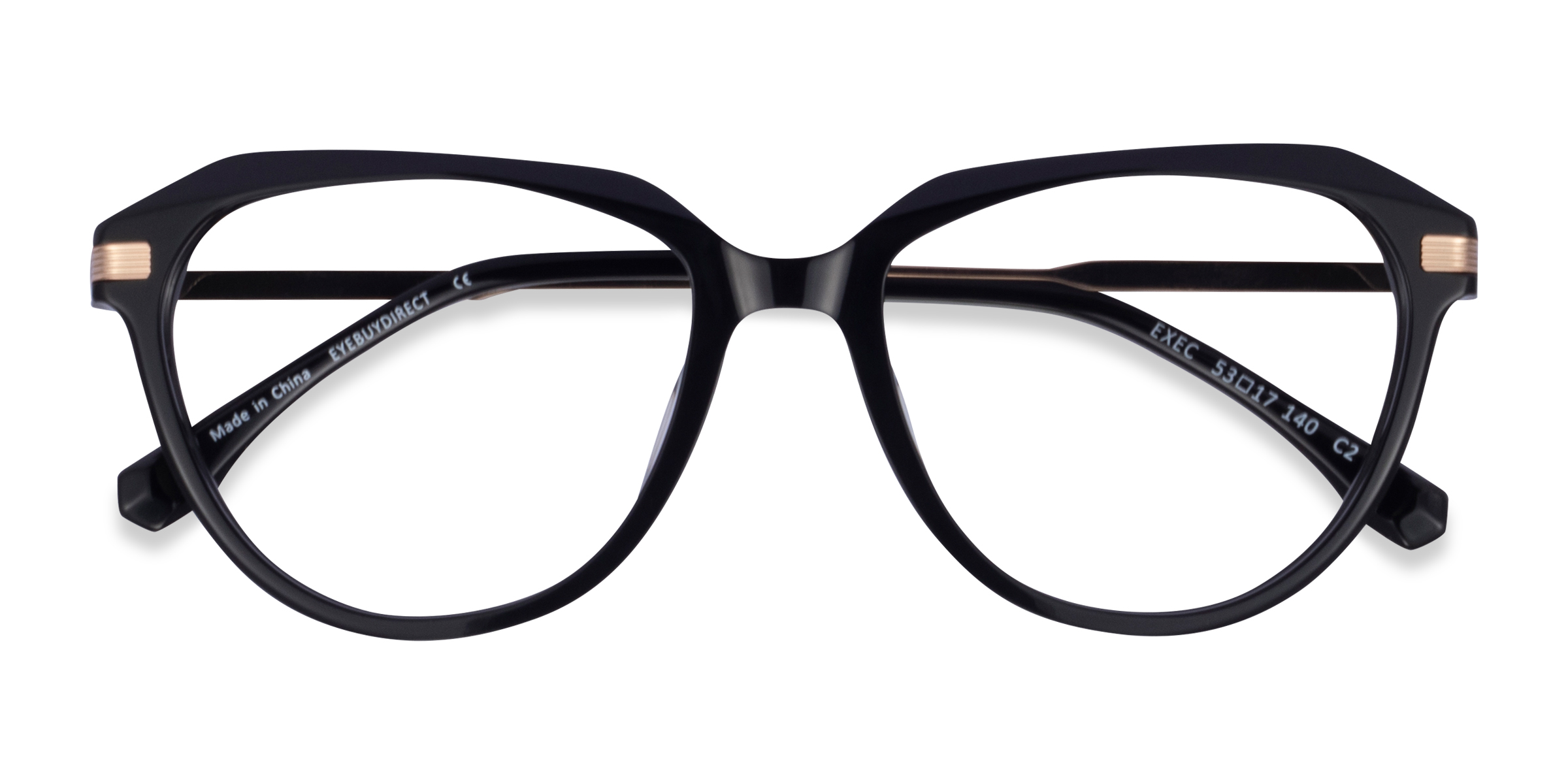 Black Gold Exec -  Acétate Lunettes de vue