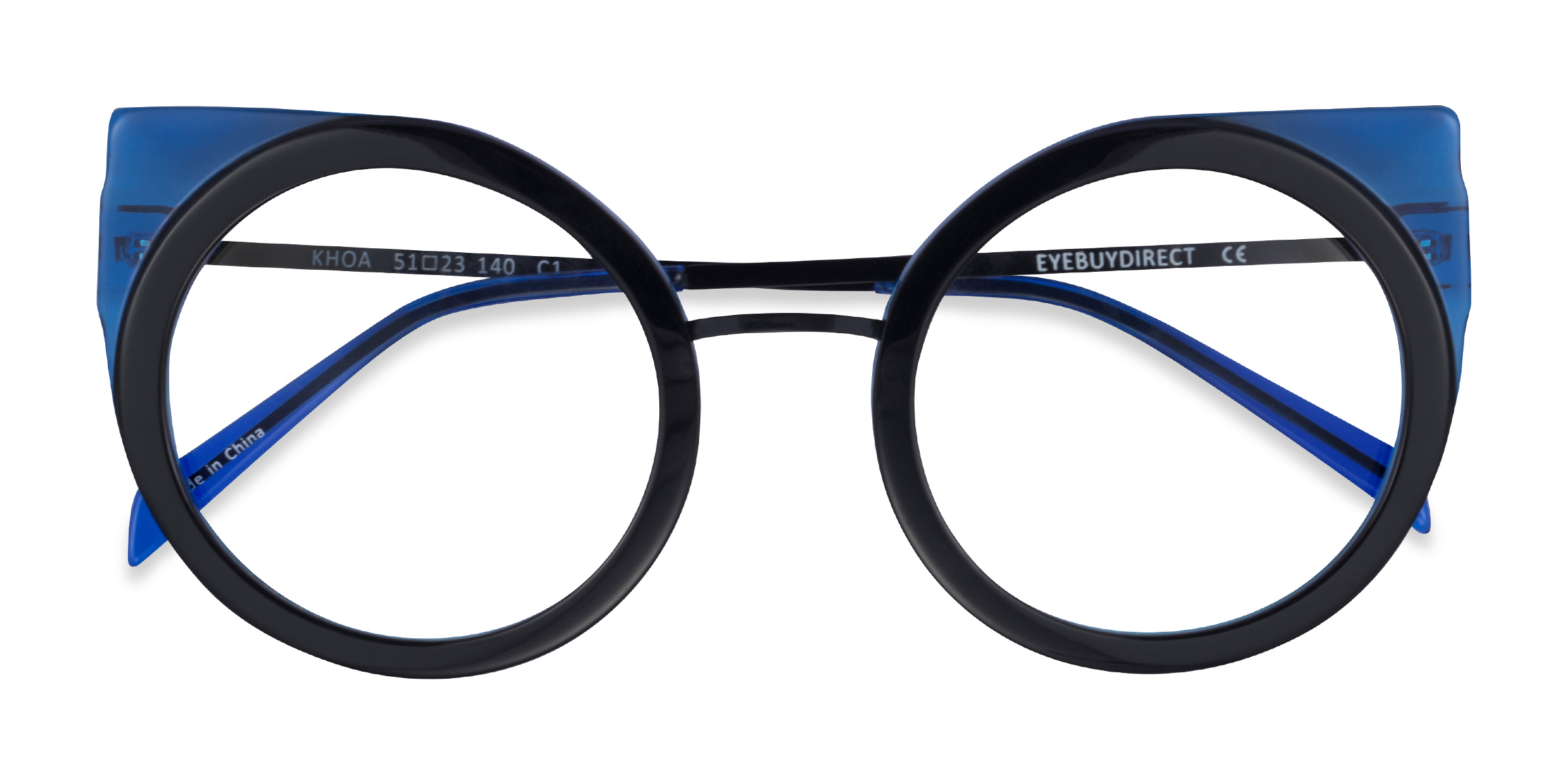 Blue Black Khoa -  Acétate Lunettes de vue