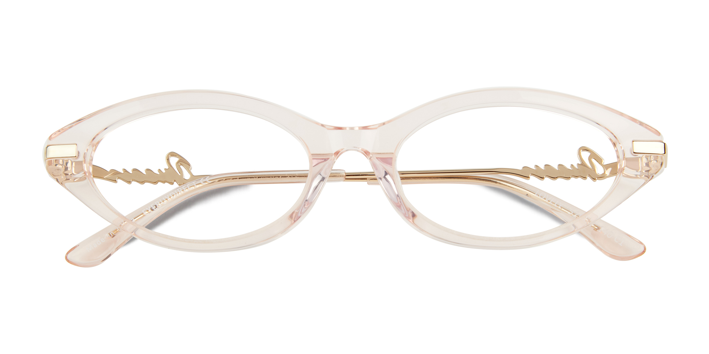 Clear Champagne Lovely -  Acétate Lunettes de vue