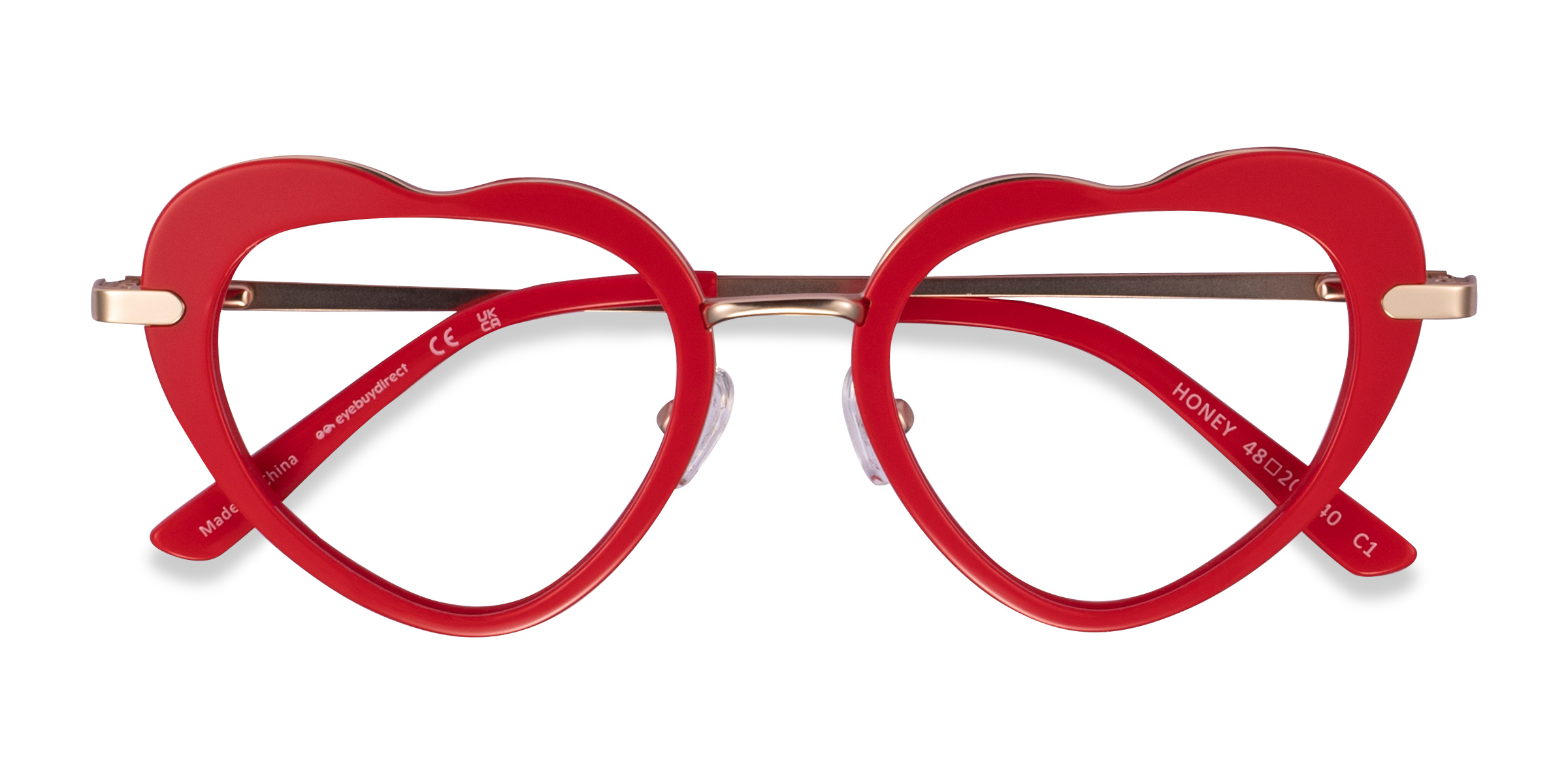 Red Gold Honey -  Acetate Eyeglasses