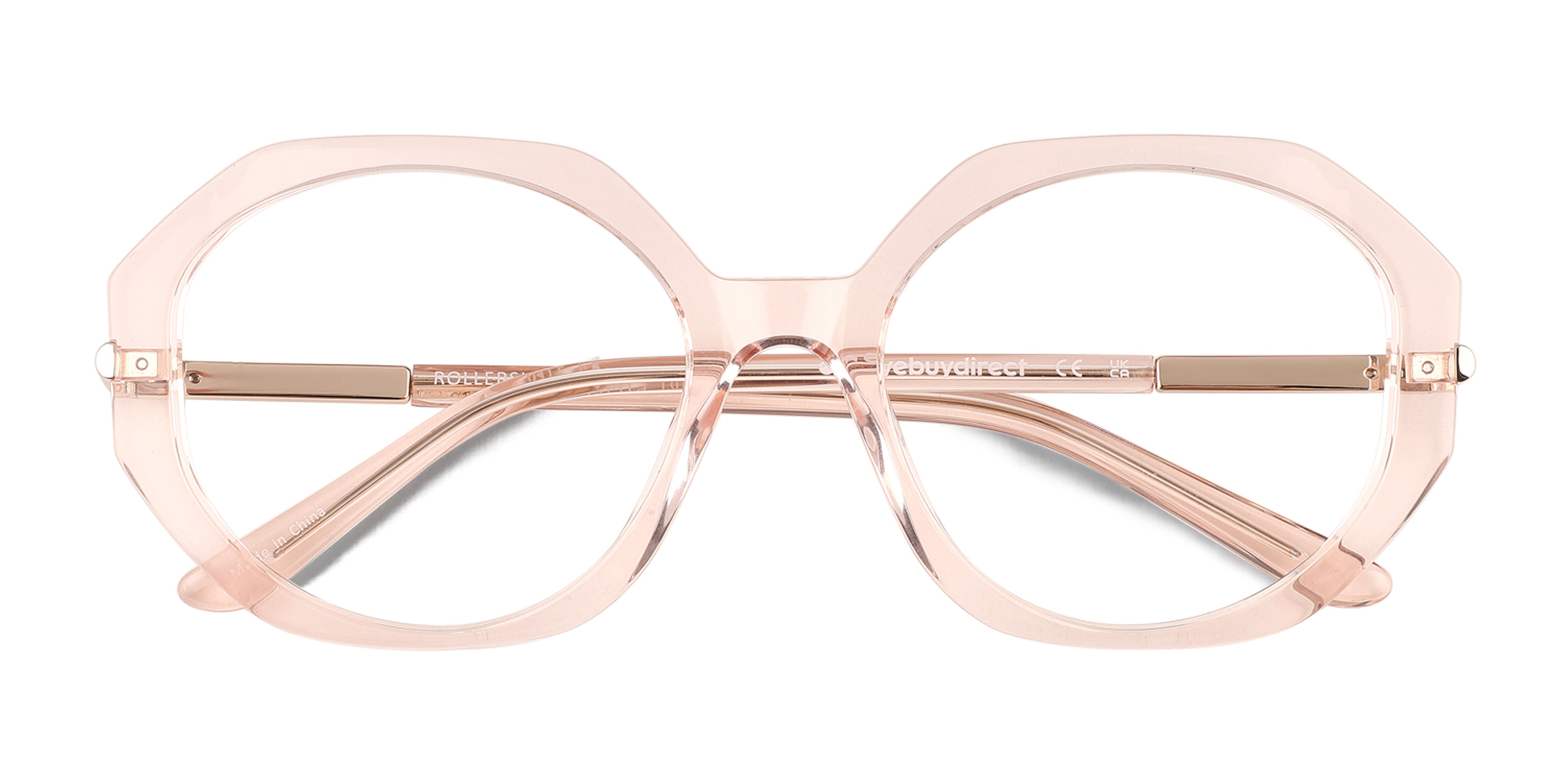 Crystal Champagne Rollerskate -  Acétate Lunettes de vue