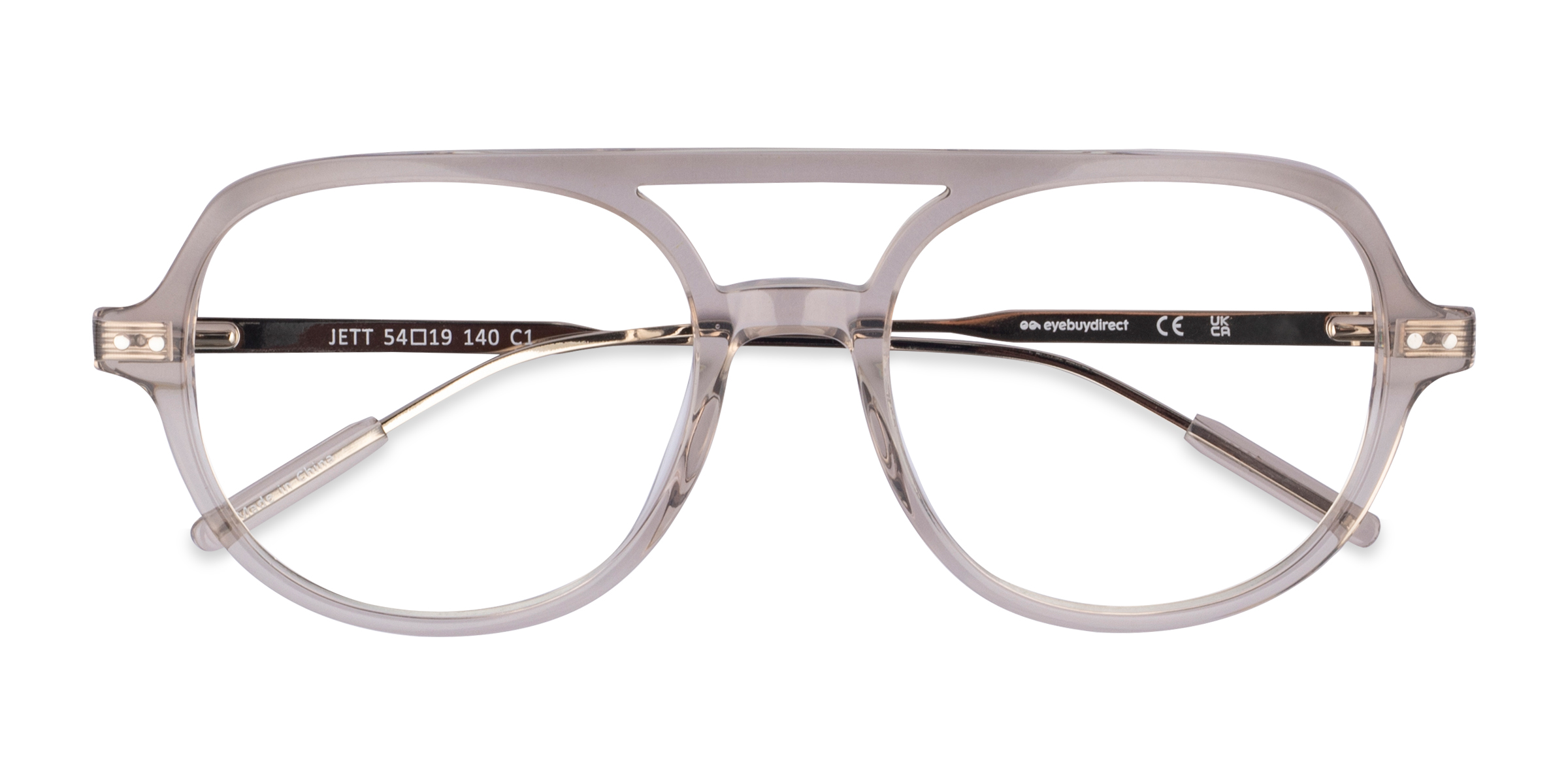 Clear Gray Jett -  Acétate Lunettes de vue