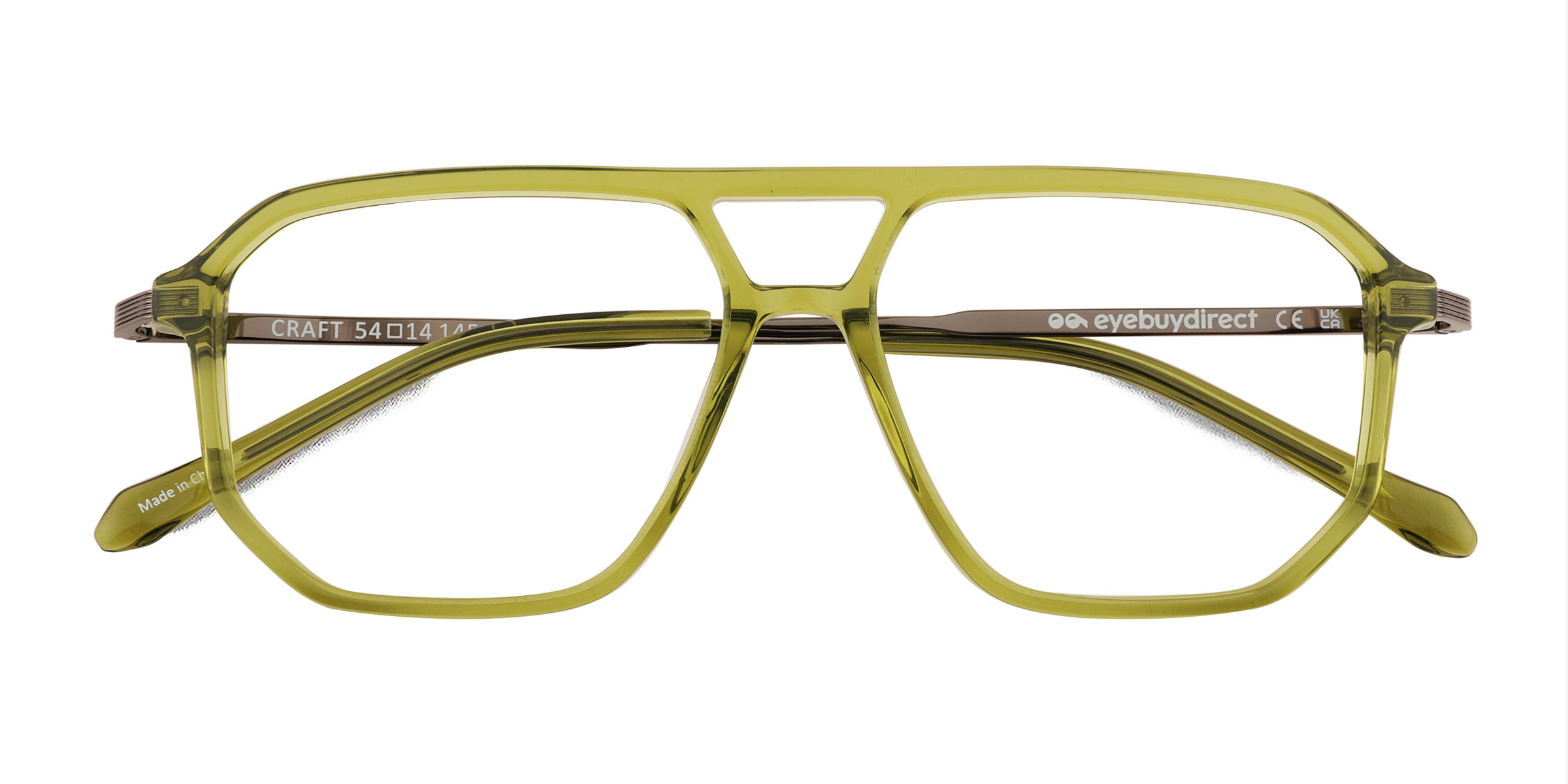 Clear Green Craft -  Acétate Lunettes de vue