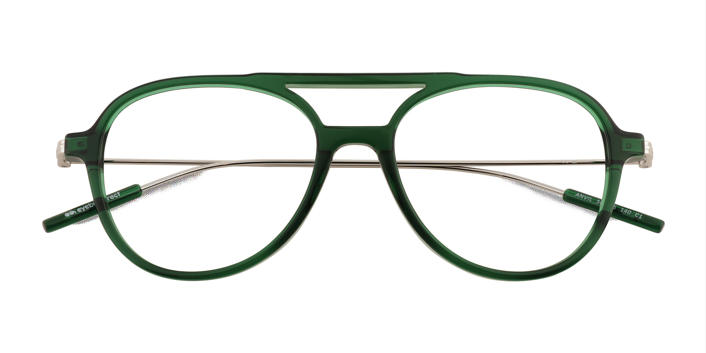 Clear Green Anvil -  Acétate Lunettes de vue