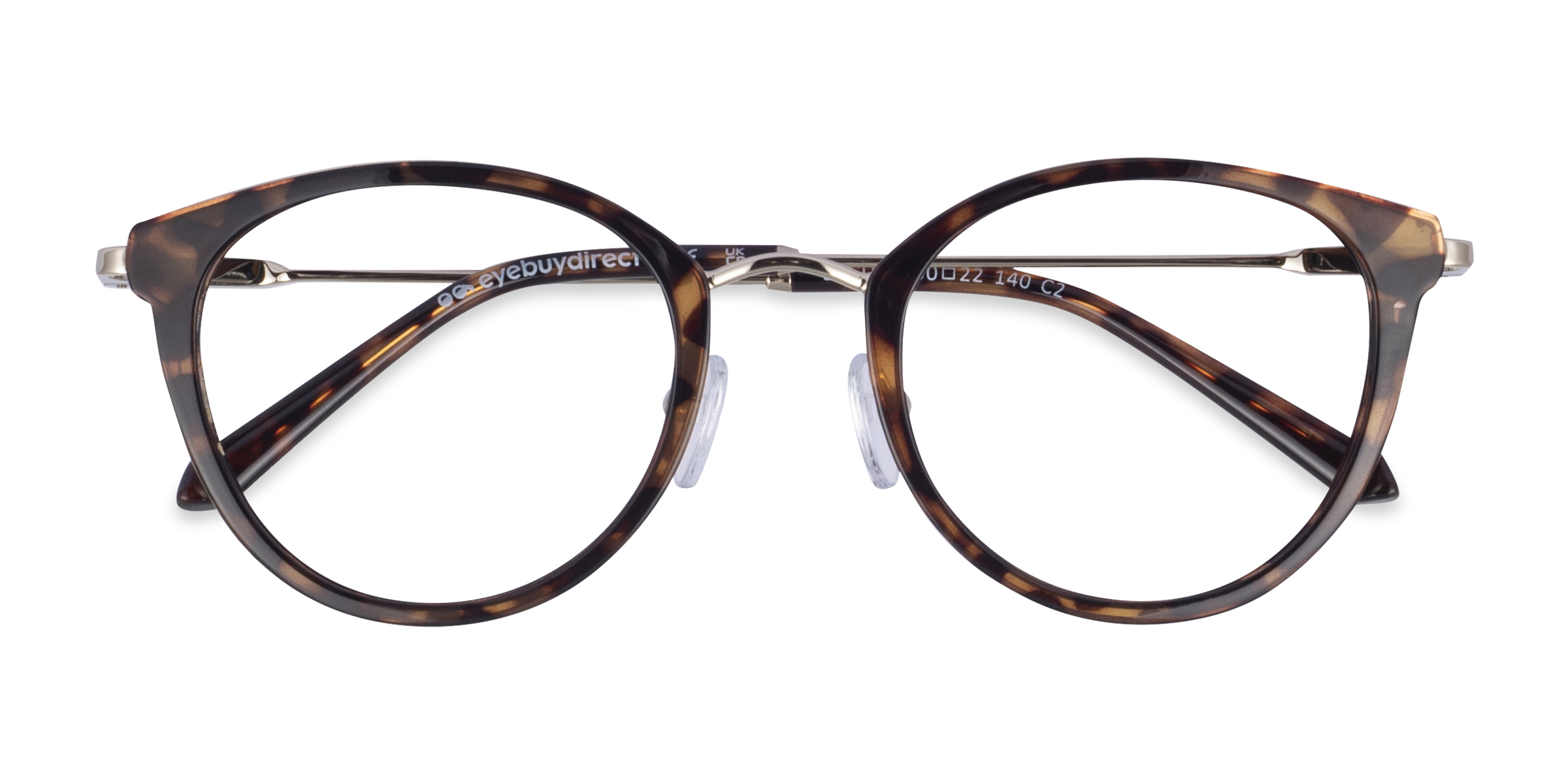 Tortoise Secure -  Metal Eyeglasses